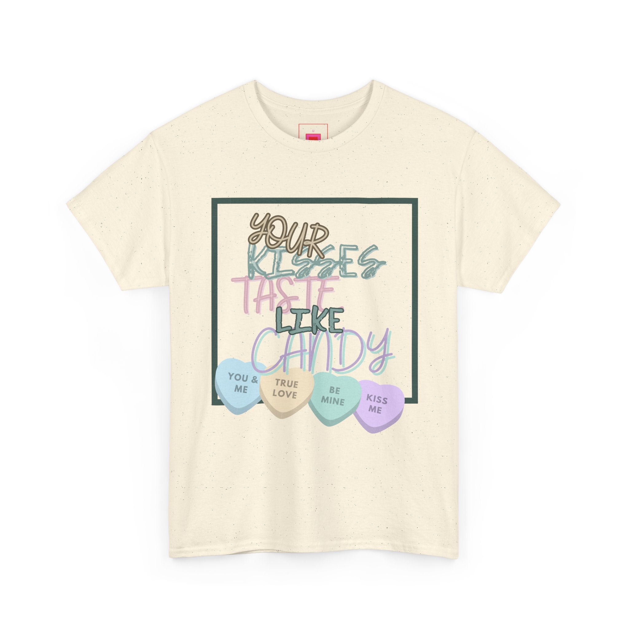 Candy Kisses Valentine's Day T Shirt | Heart T Shirt | Candy Heart Shirt | Valentines Tee