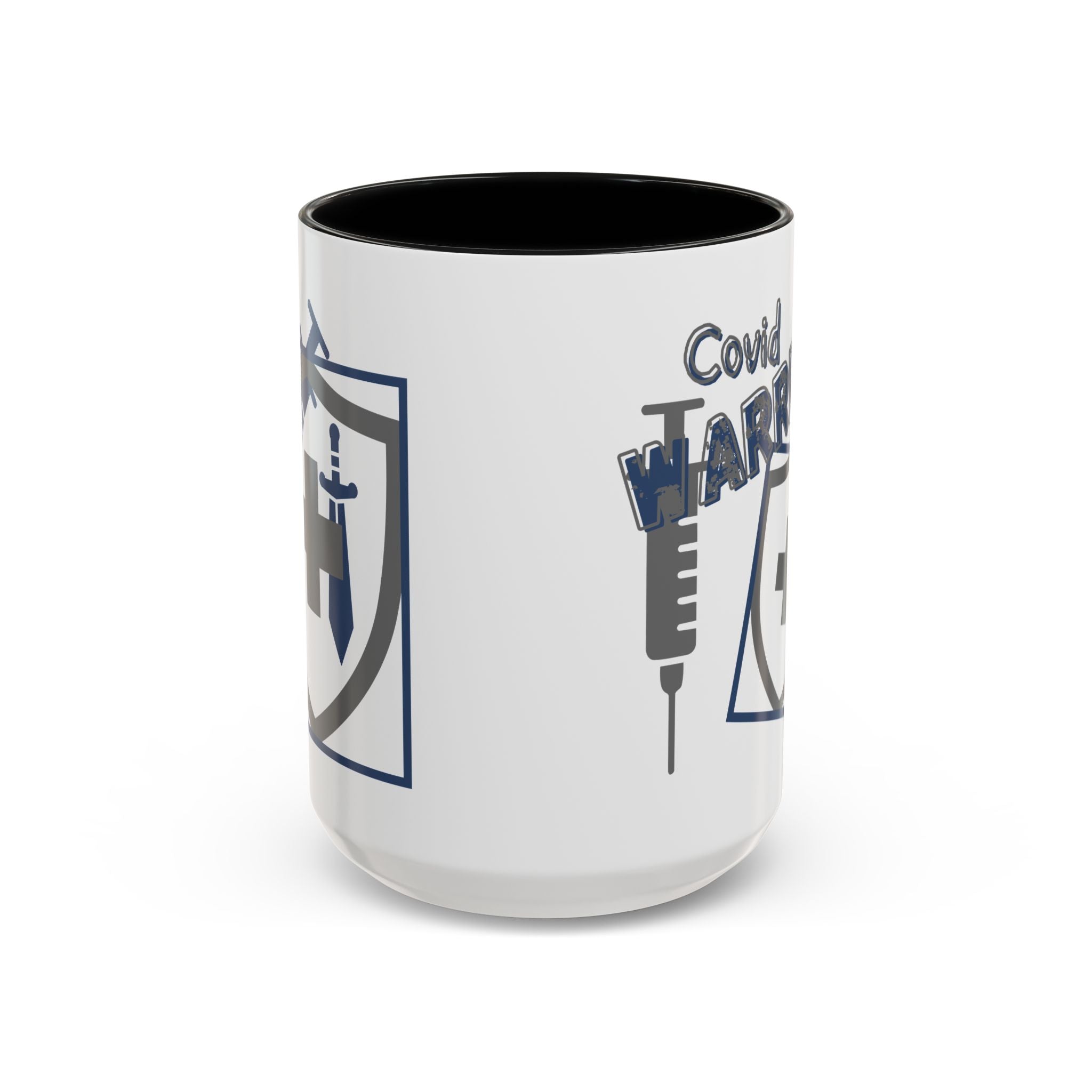 COVID Warrior Coffee Mug | Medical Staff Accent Mug 11/15oz | Work Cup For Frontline Workers |