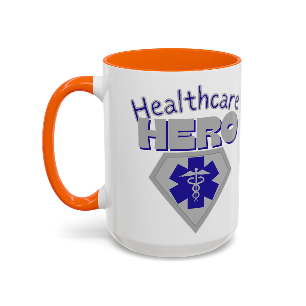 Healthcare Hero Coffee Mug | EMS Accent Mug (11/15oz)| Work Mug For Medical Workers|