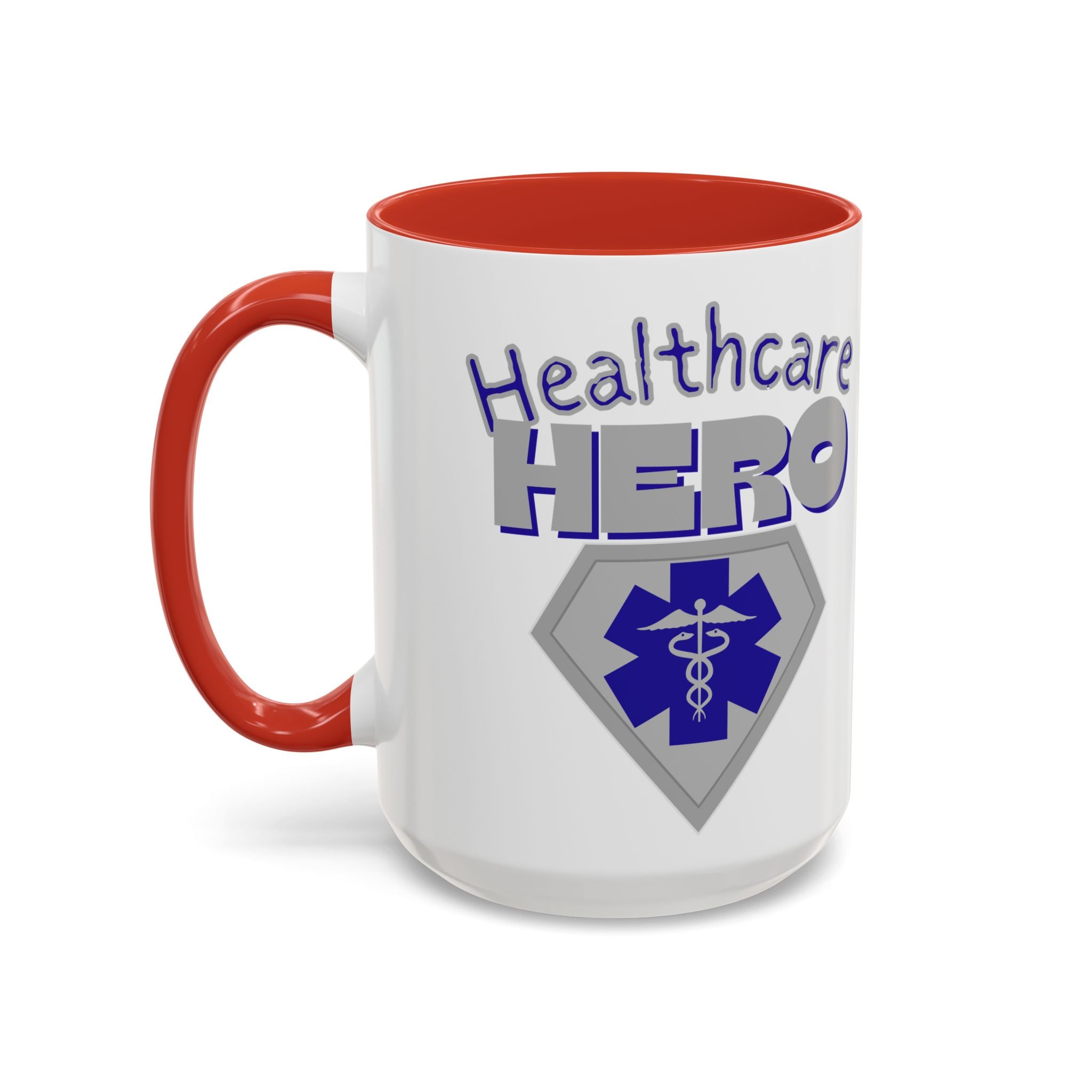 Healthcare Hero Coffee Mug | EMS Accent Mug (11/15oz)| Work Mug For Medical Workers|