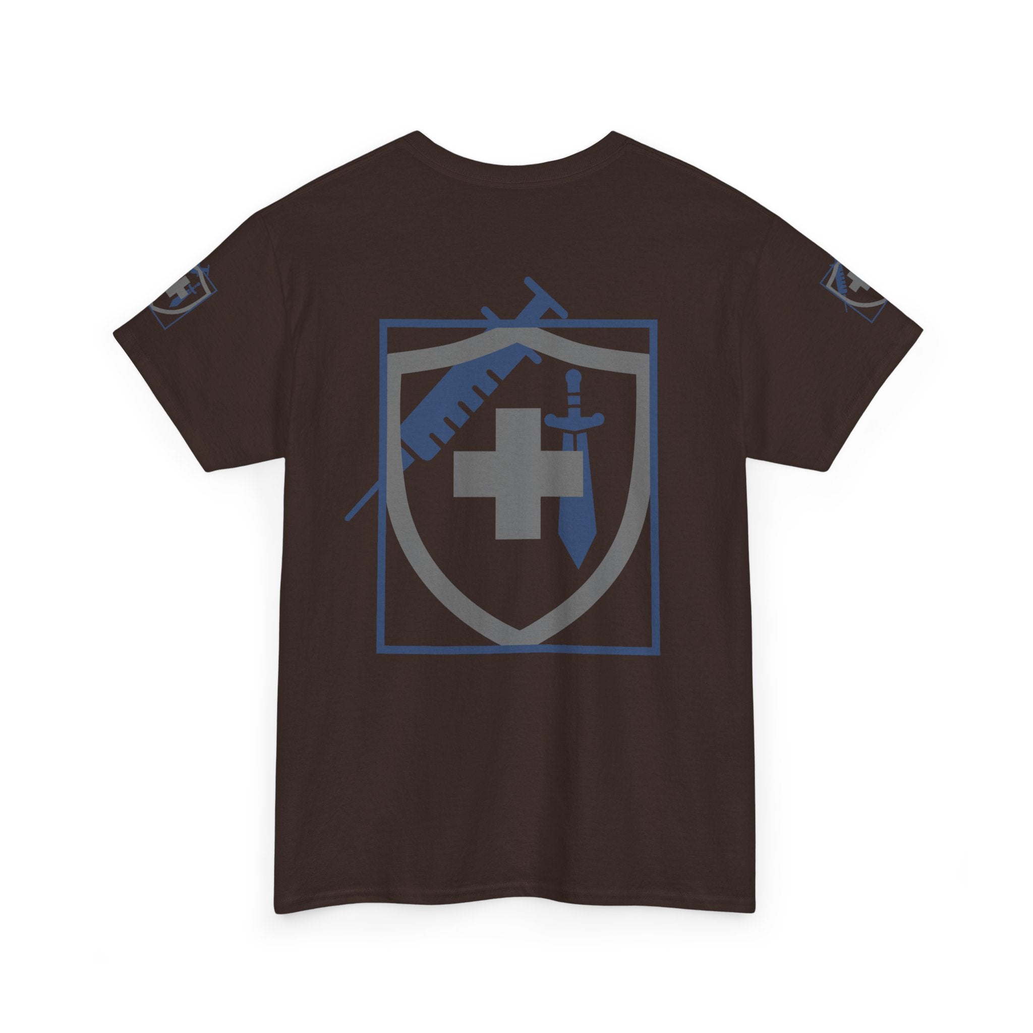 COVID Warrior Nurse & EMS T-Shirt(Blue|Grey) | Medical Staff Tribute Tee | EMS Casual Tee |