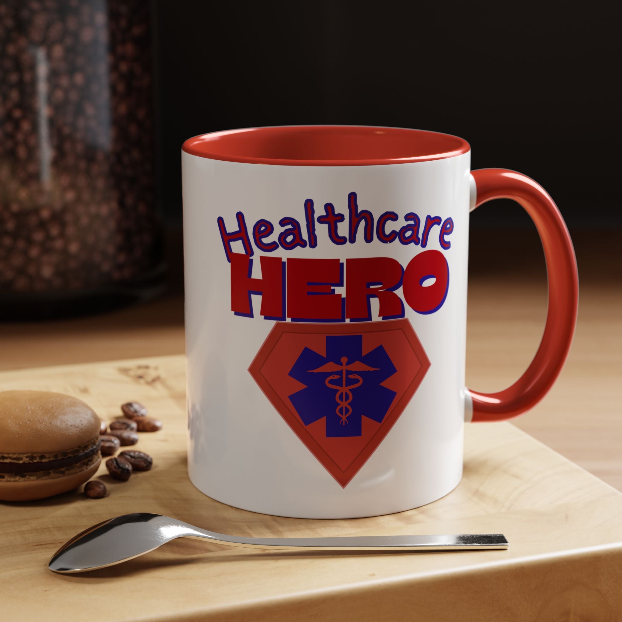 Healthcare Hero Coffee Mug(Red|Blue) | Medical Professional Work Cup | Nurse Work Mug|