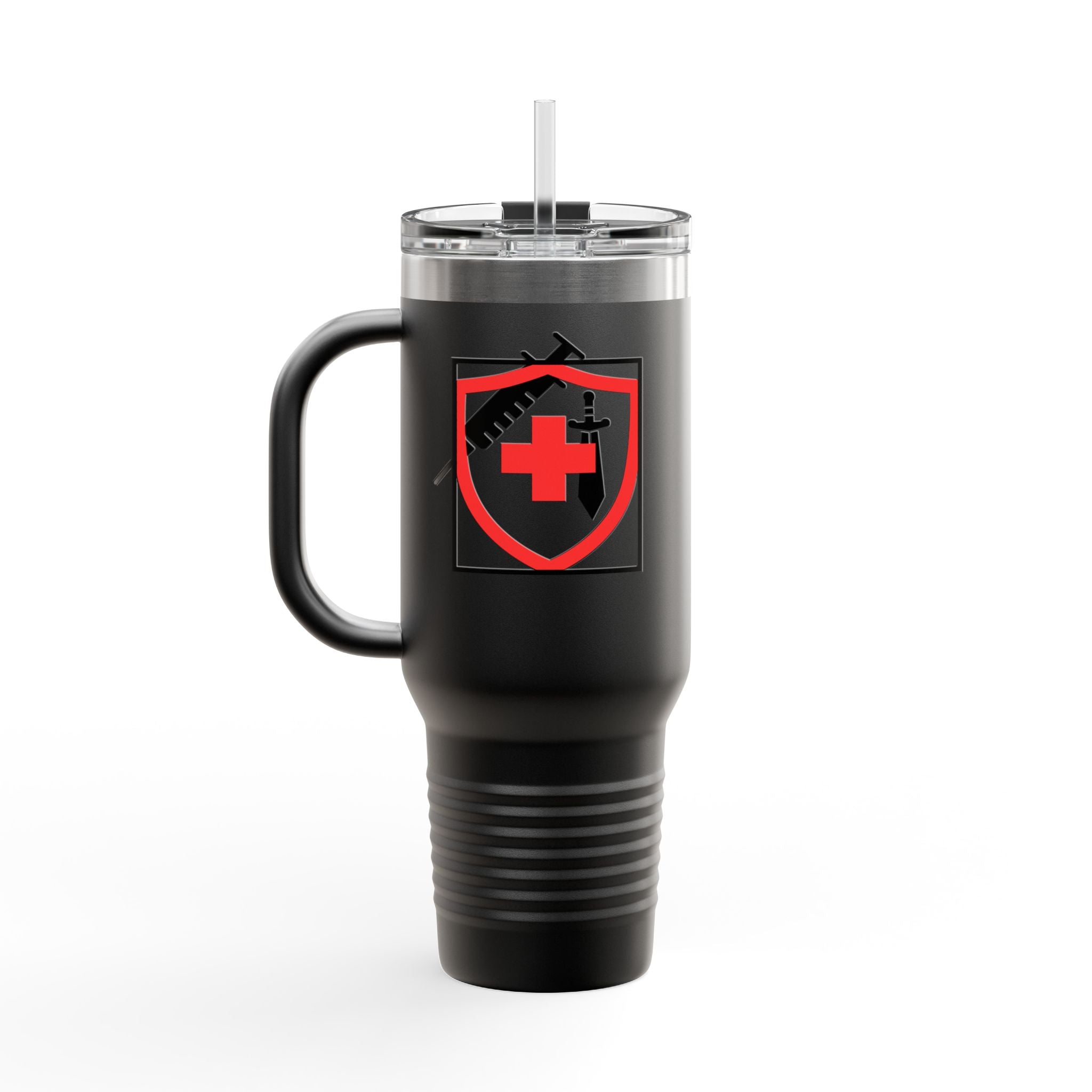 COVID Warrior Insulated Travel Mug | Travel Mug for Nurses | EMS Travel Tumbler |