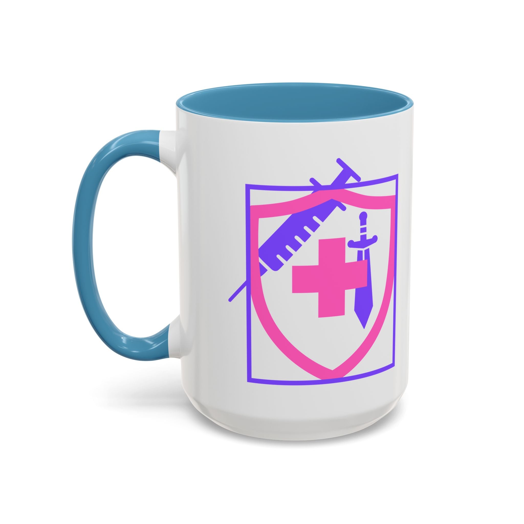 COVID Warrior Coffee Mug |  Accent Mug For Medical Staff | Work Cup for Nurses| Medical Work Mug |