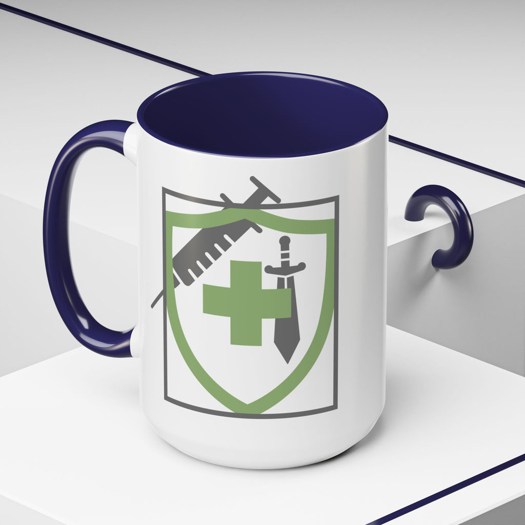 COVID Warrior Coffee Mug |Medical Staff Accent Mug 11/15 oz | Hospital Work Cup |