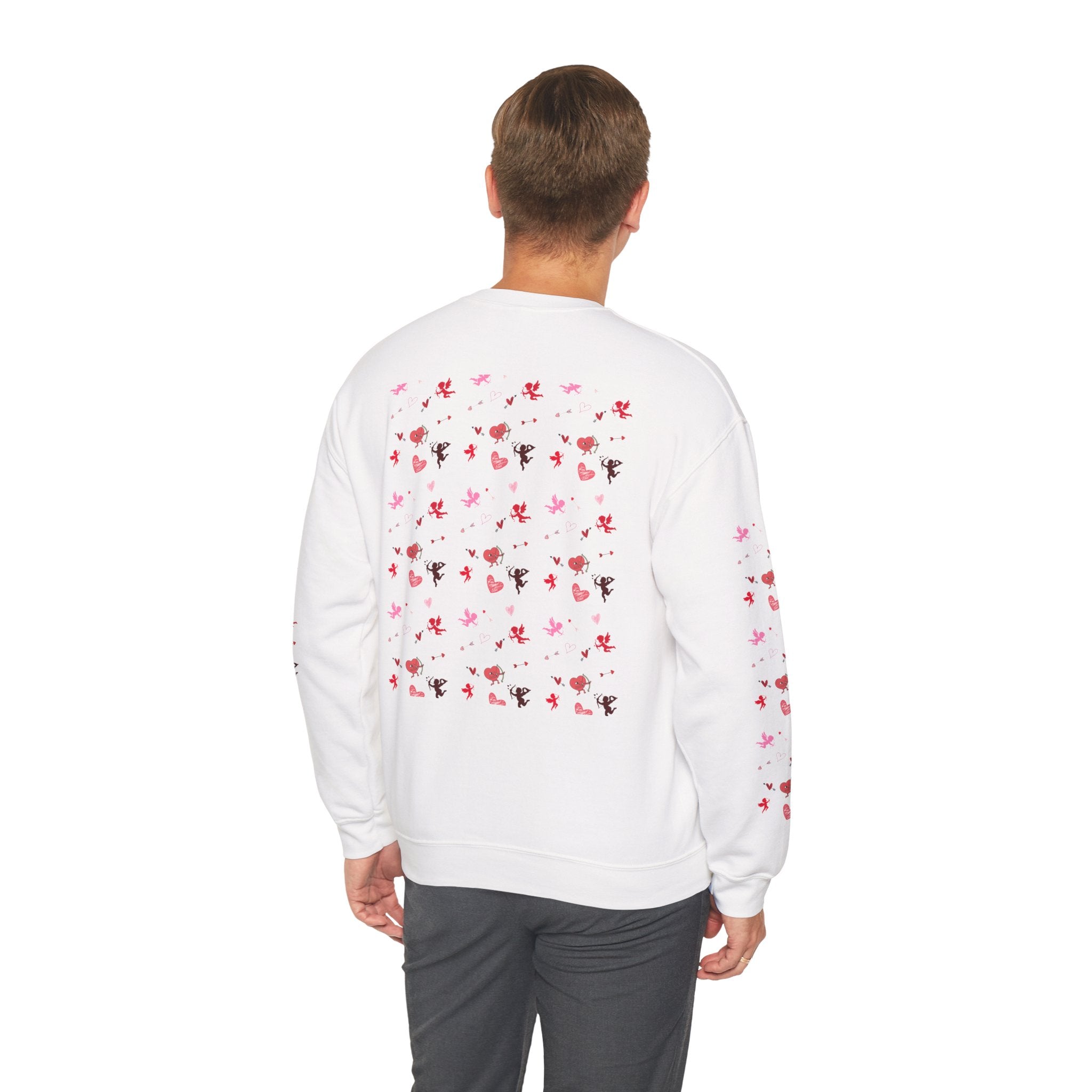 Love Is a Battlefield Valentines Day Sweatshirt  | Cupid Sweater | Heart Sweater | Valentines Day Sweatshirt |