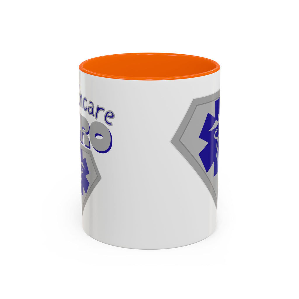 Healthcare Hero Coffee Mug | EMS Accent Mug (11/15oz)| Work Mug For Medical Workers|