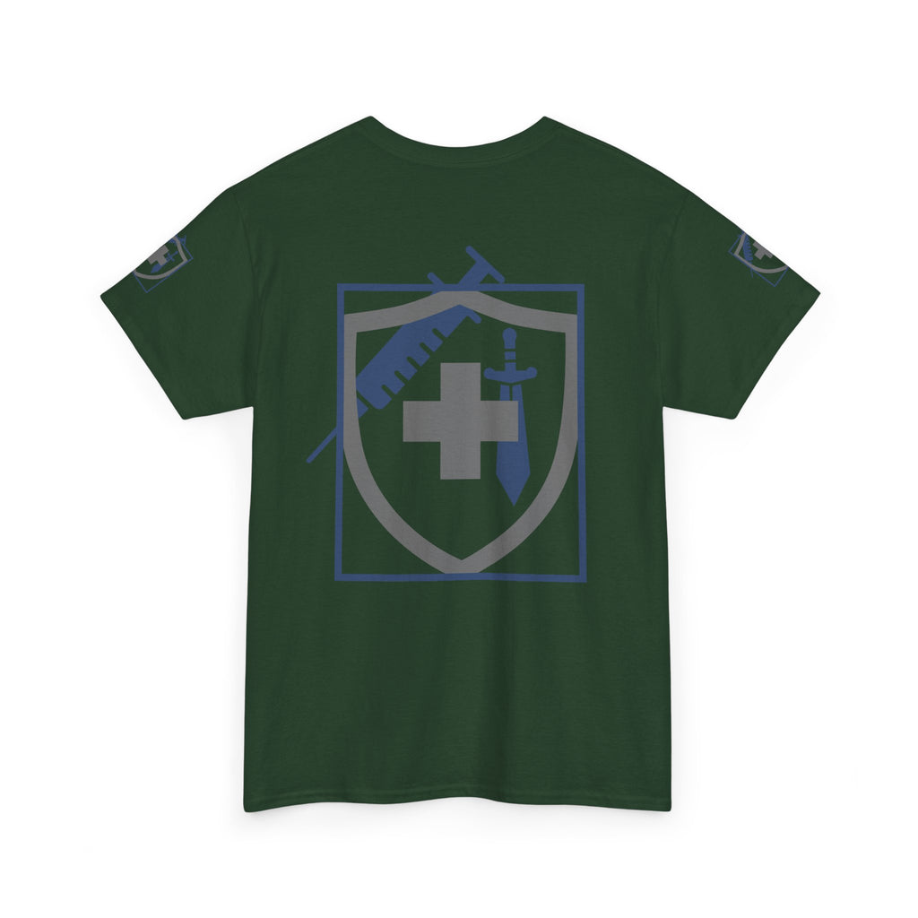 COVID Warrior Nurse & EMS T-Shirt(Blue|Grey) | Medical Staff Tribute Tee | EMS Casual Tee |