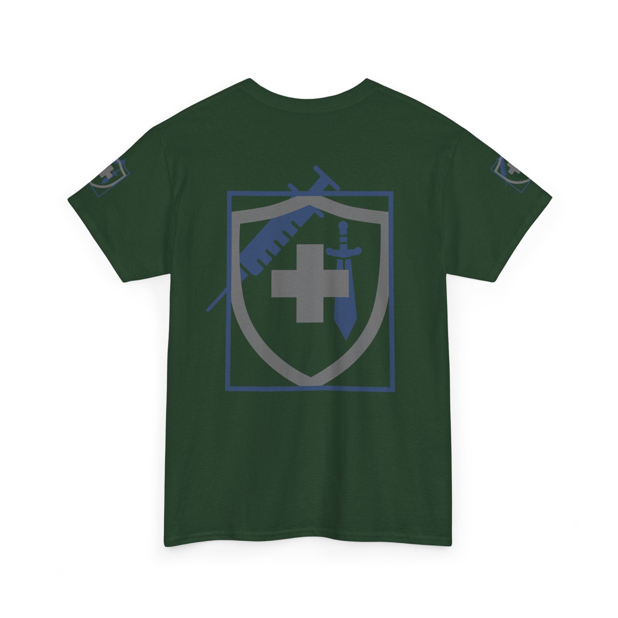COVID Warrior Nurse & EMS T-Shirt(Blue|Grey) | Medical Staff Tribute Tee | EMS Casual Tee |