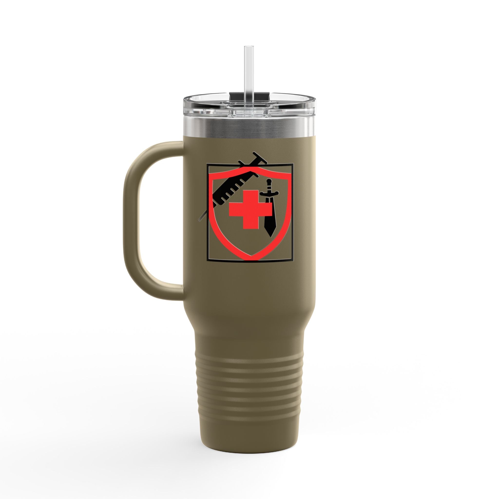 COVID Warrior Insulated Travel Mug | Travel Mug for Nurses | EMS Travel Tumbler |