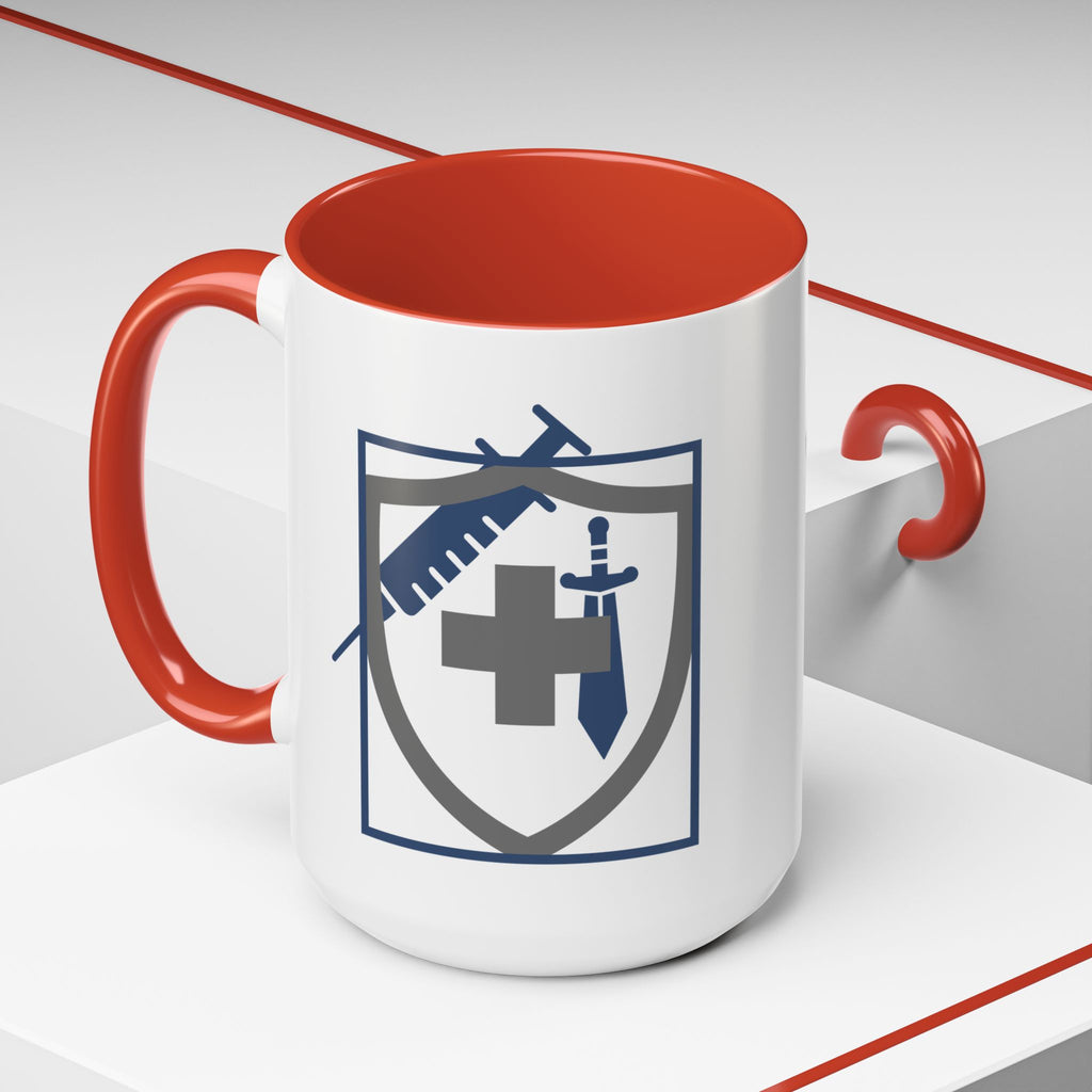 COVID Warrior Coffee Mug | Medical Staff Accent Mug 11/15oz | Work Cup For Frontline Workers |