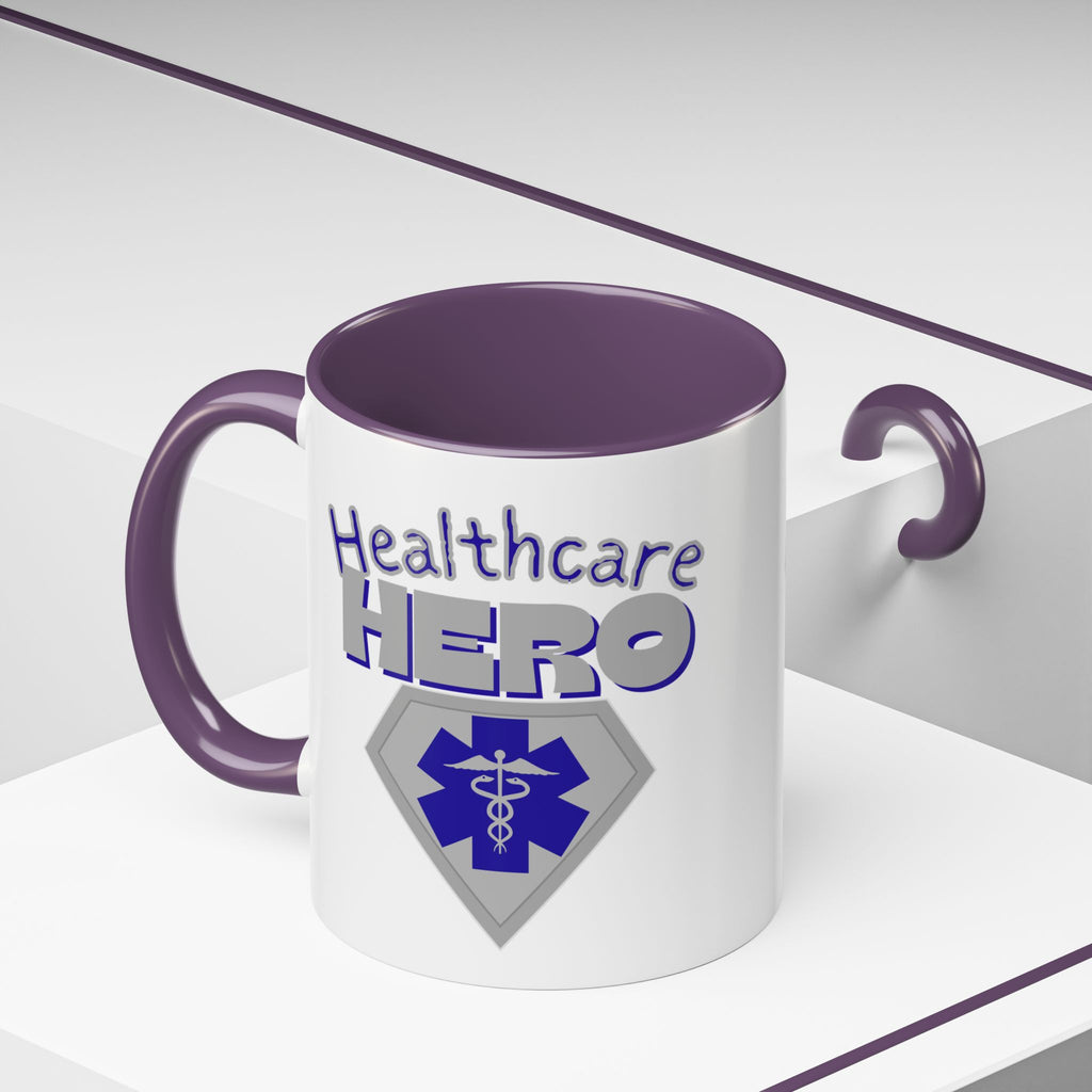 Healthcare Hero Coffee Mug | EMS Accent Mug (11/15oz)| Work Mug For Medical Workers|
