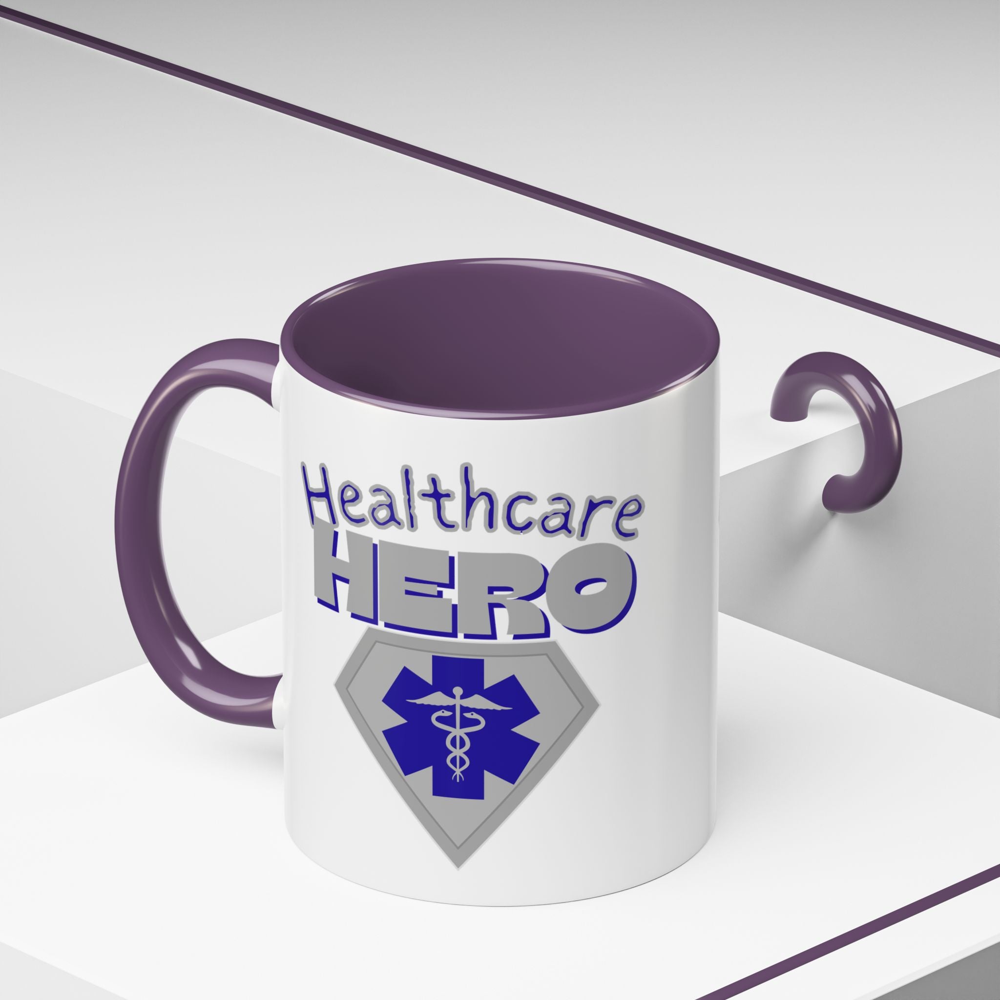 Healthcare Hero Coffee Mug | EMS Accent Mug (11/15oz)| Work Mug For Medical Workers|