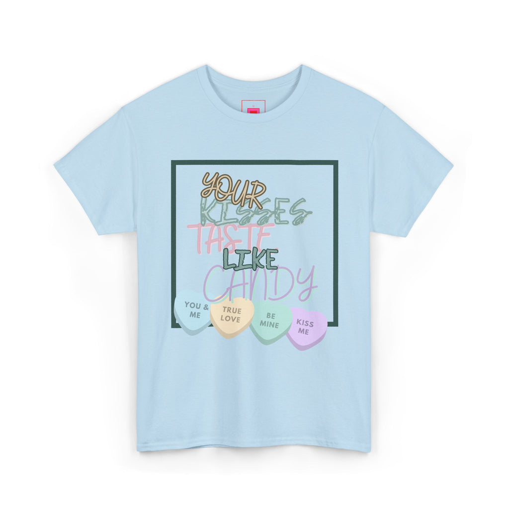 Candy Kisses Valentine's Day T Shirt | Heart T Shirt | Candy Heart Shirt | Valentines Tee