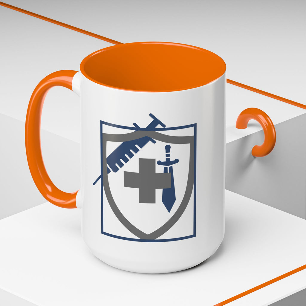 COVID Warrior Coffee Mug | Medical Staff Accent Mug 11/15oz | Work Cup For Frontline Workers |
