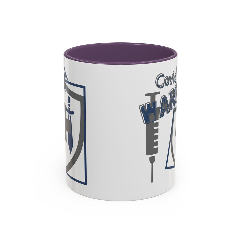 COVID Warrior Coffee Mug | Medical Staff Accent Mug 11/15oz | Work Cup For Frontline Workers |
