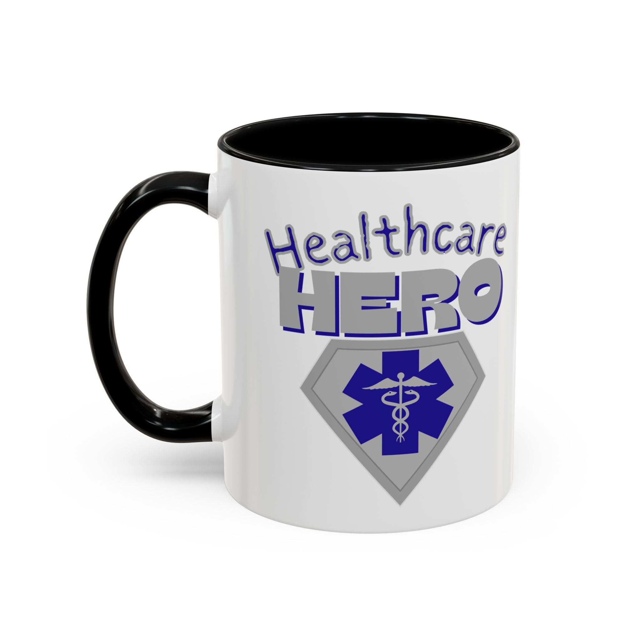 Healthcare Hero Coffee Mug | EMS Accent Mug (11/15oz)| Work Mug For Medical Workers|