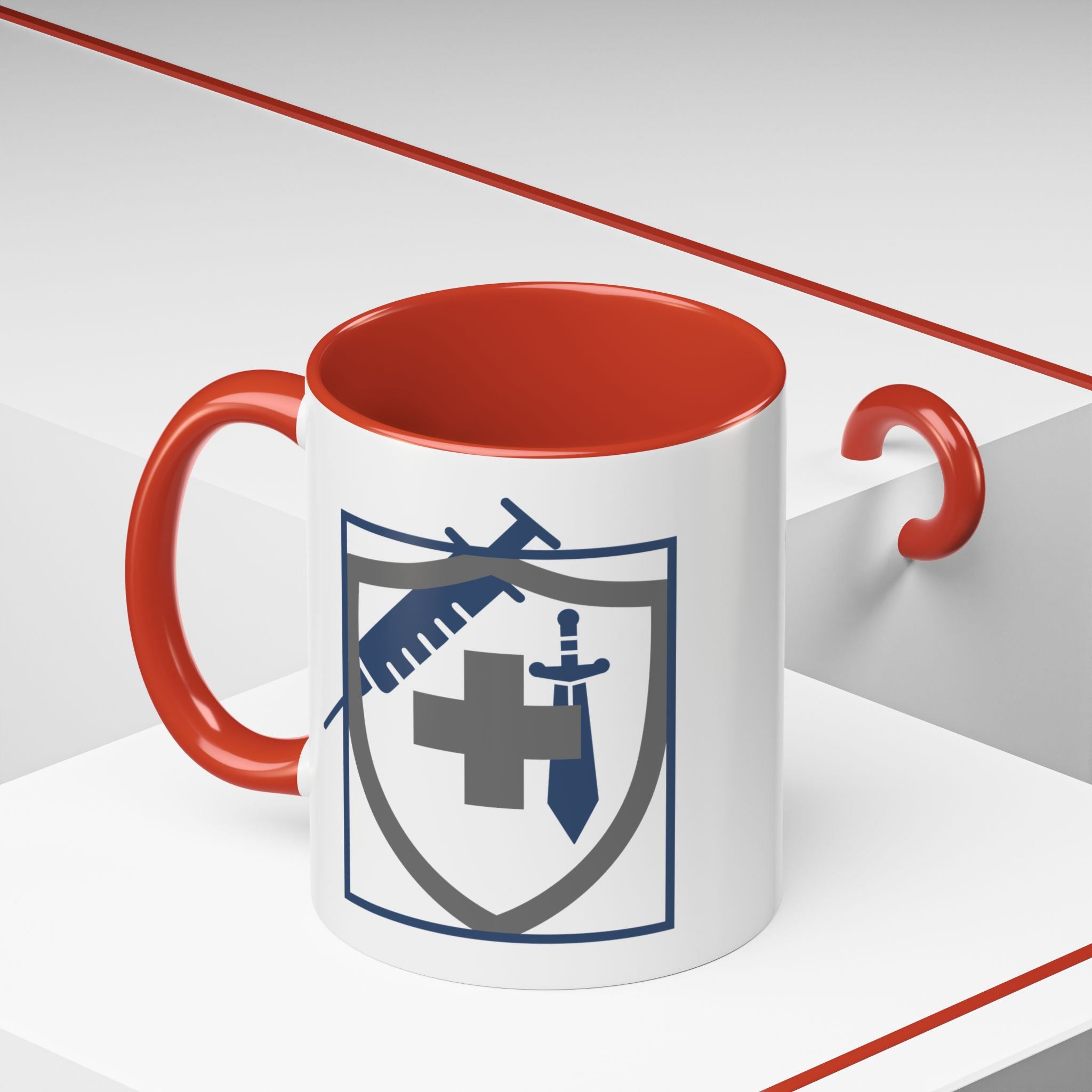 COVID Warrior Coffee Mug | Medical Staff Accent Mug 11/15oz | Work Cup For Frontline Workers |