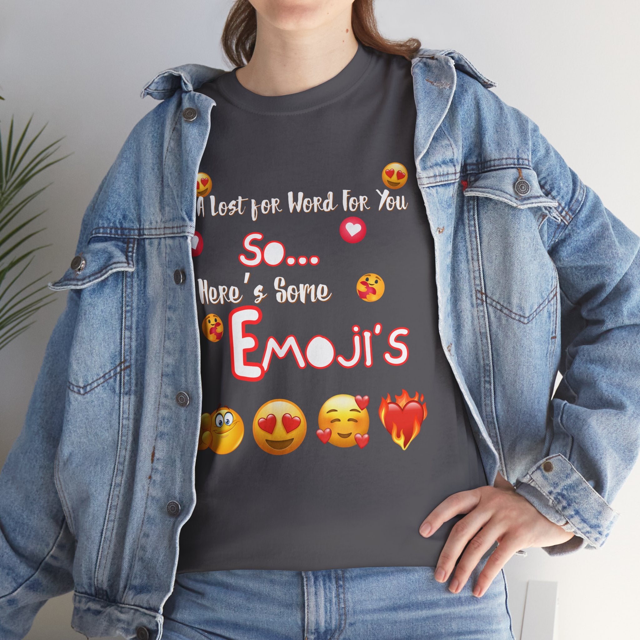 Valentine's Day Love Emoji T-Shirt | Valentine T-shirt | Emoji t-shirt |