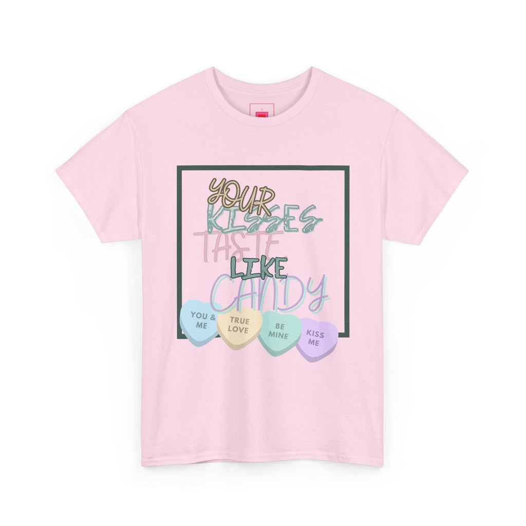 Candy Kisses Valentine's Day T Shirt | Heart T Shirt | Candy Heart Shirt | Valentines Tee