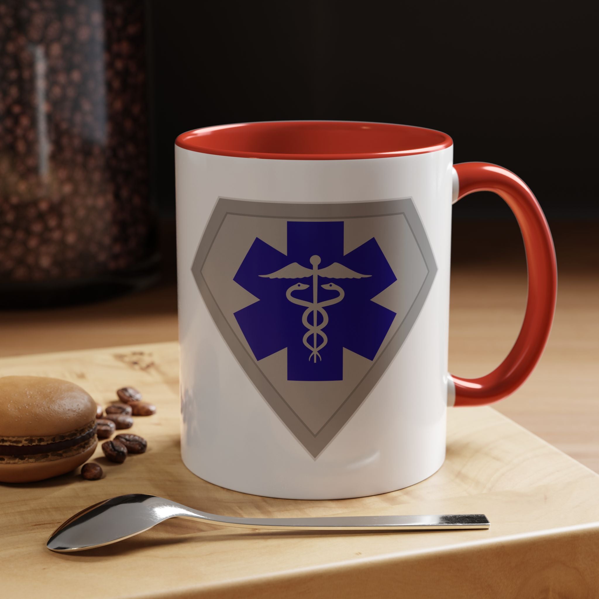 Healthcare Hero Coffee Mug | EMS Accent Mug (11/15oz)| Work Mug For Medical Workers|