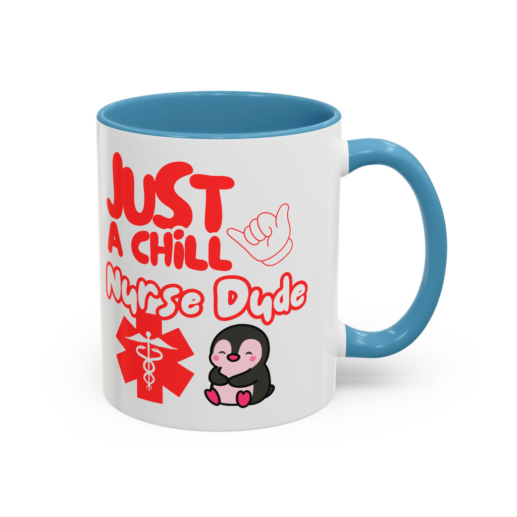 Chill Nurse Dude Insulated Medical Travel Mug 11/15oz(Red|White)Travel Mug For Medical Professionals| Healthcare Travel Cup For Men|