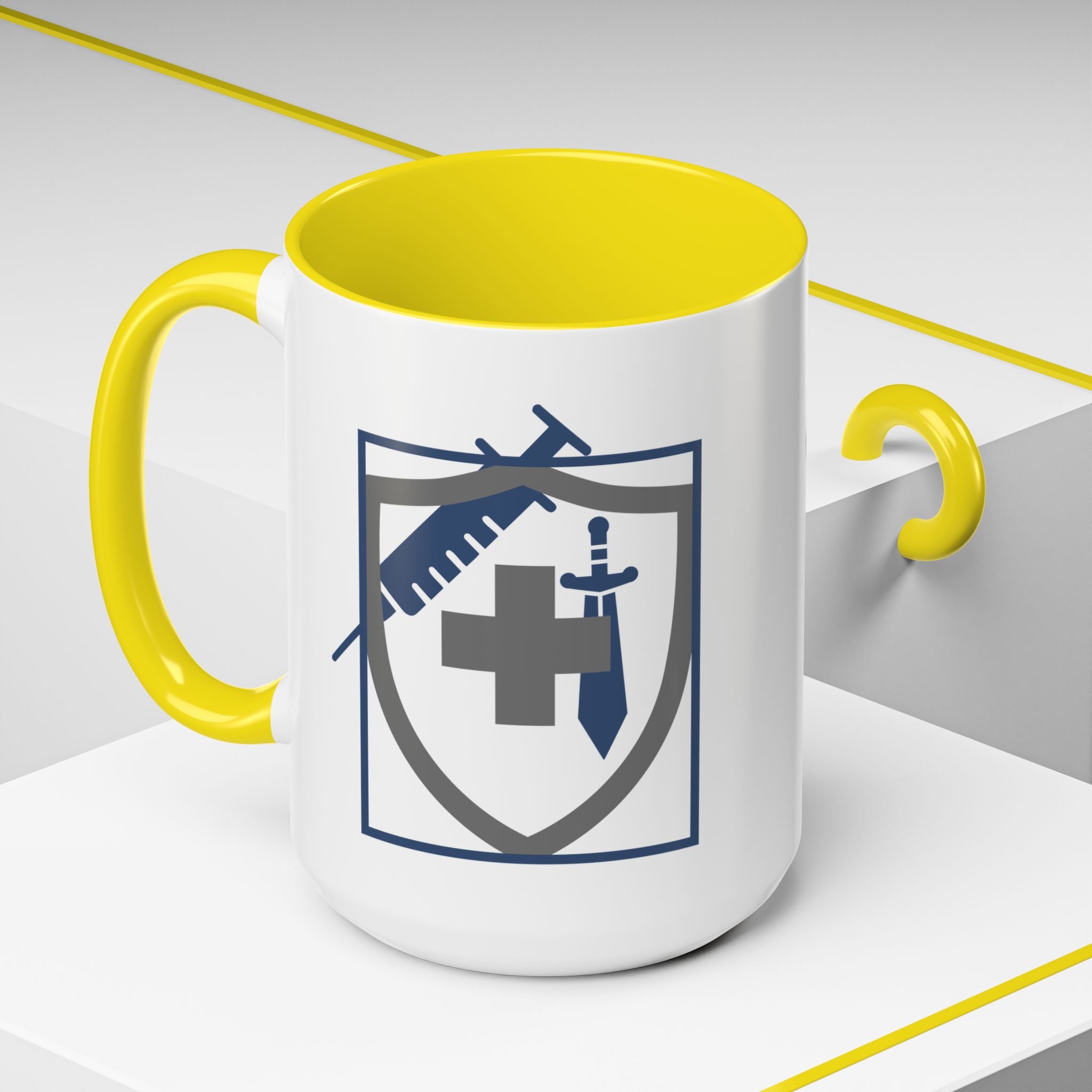COVID Warrior Coffee Mug | Medical Staff Accent Mug 11/15oz | Work Cup For Frontline Workers |