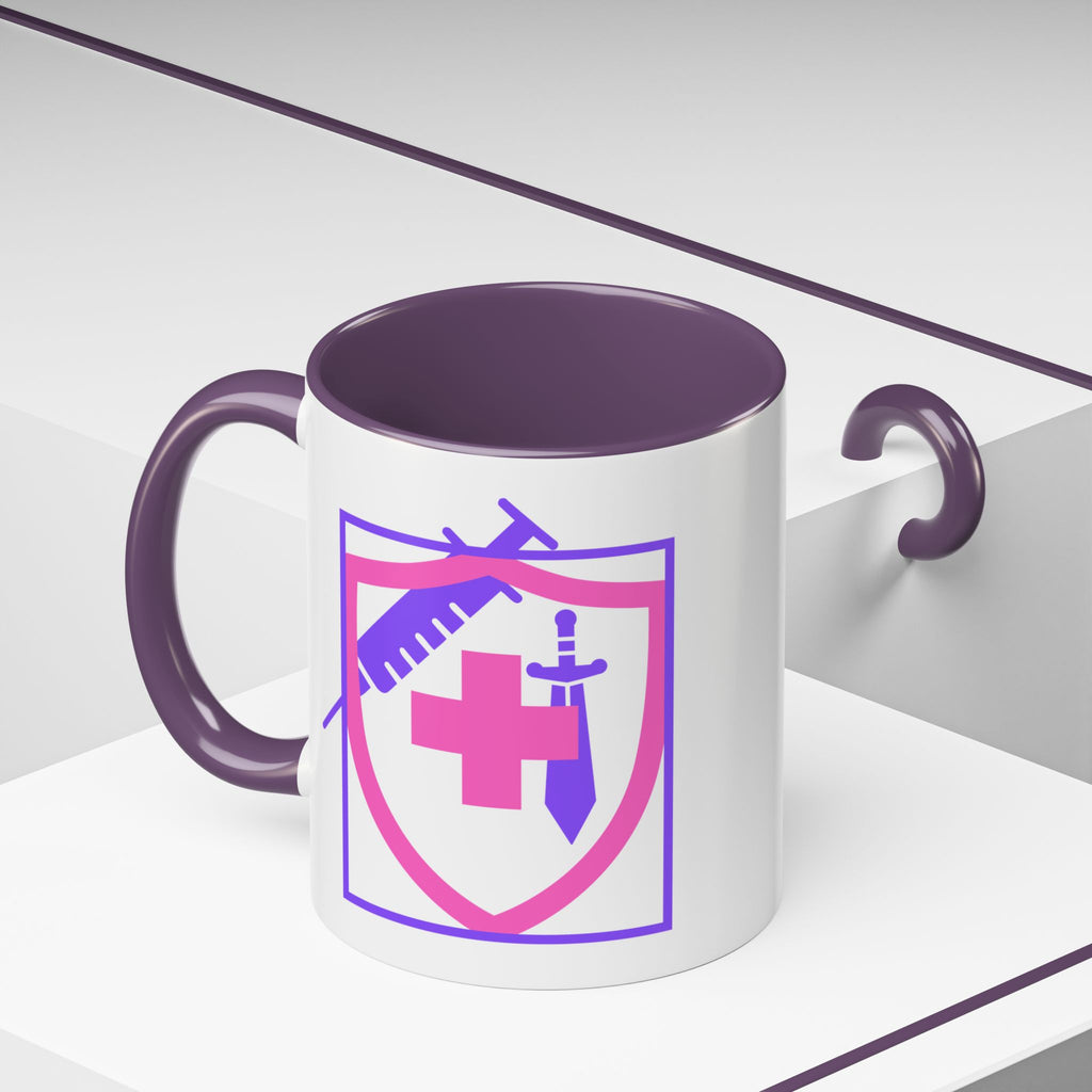 COVID Warrior Coffee Mug |  Accent Mug For Medical Staff | Work Cup for Nurses| Medical Work Mug |