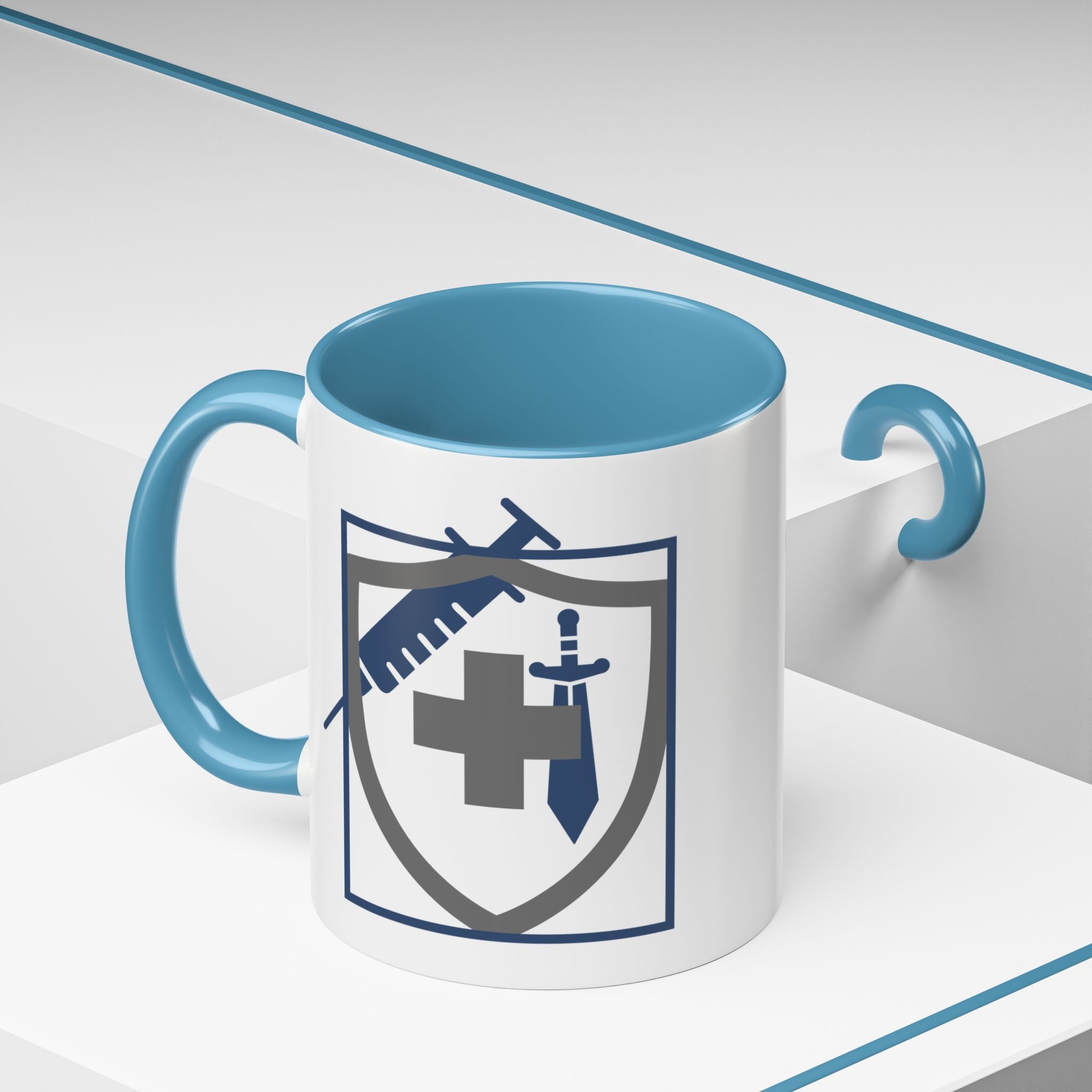 COVID Warrior Coffee Mug | Medical Staff Accent Mug 11/15oz | Work Cup For Frontline Workers |