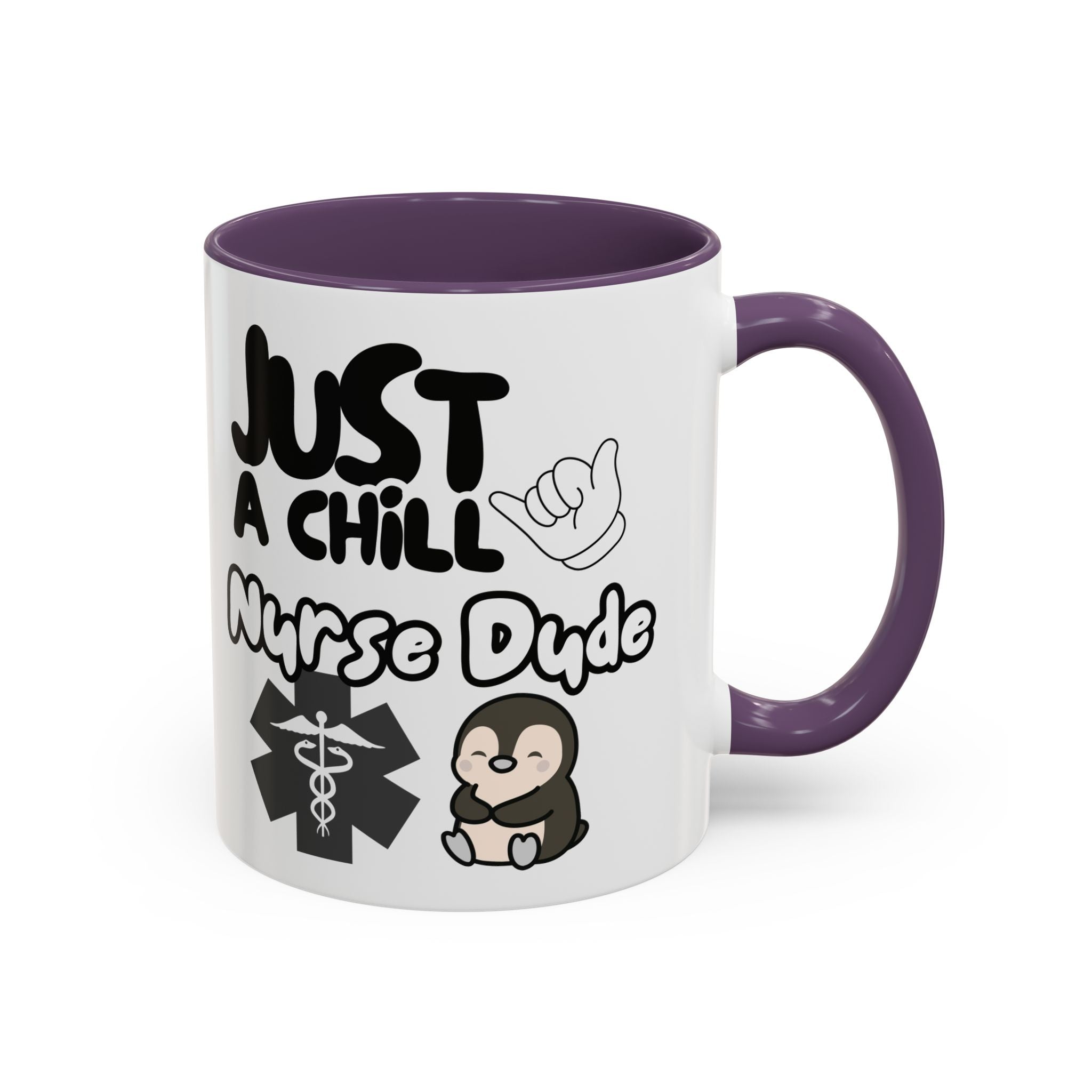 Chill Nurse Dude Insulated Medical Travel Mug 11/15oz(Black|White)Travel Mug For Medical Professionals| Healthcare Travel Cup For Men|