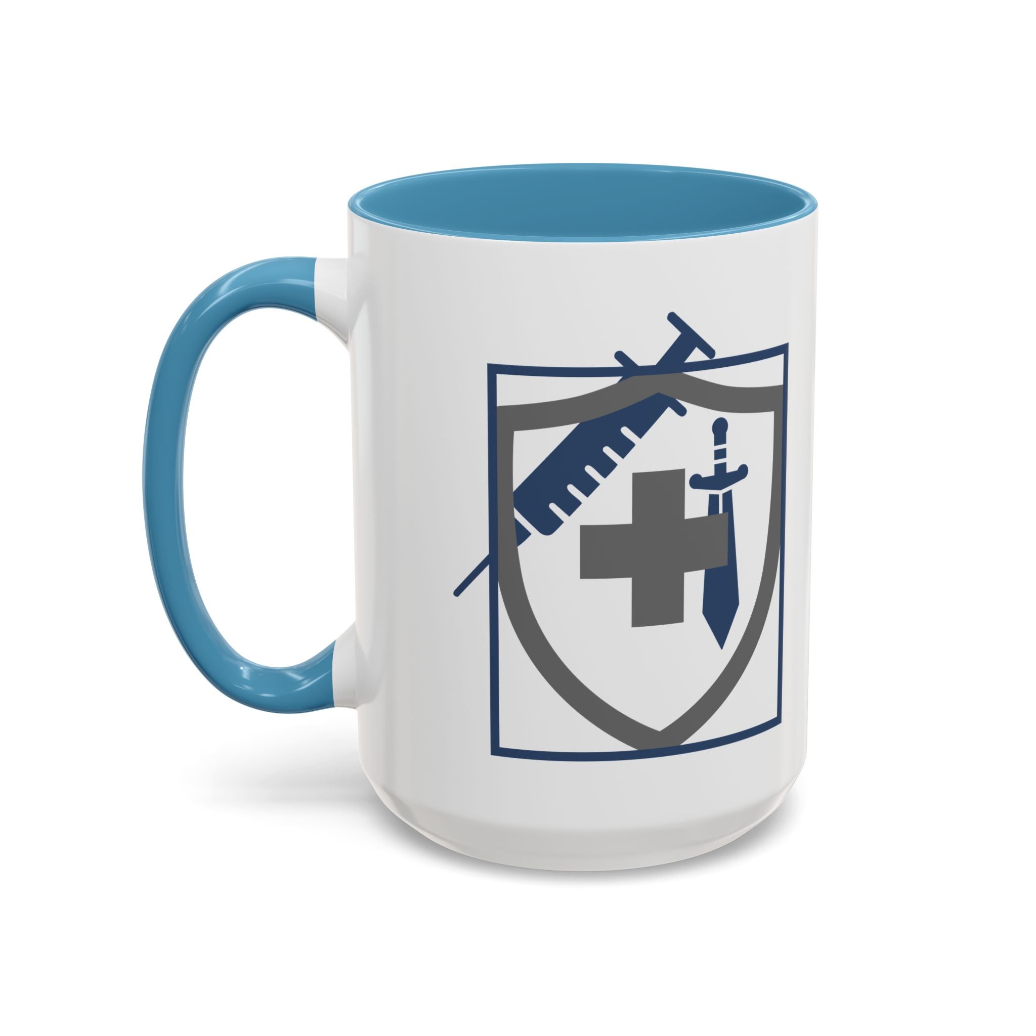 COVID Warrior Coffee Mug | Medical Staff Accent Mug 11/15oz | Work Cup For Frontline Workers |