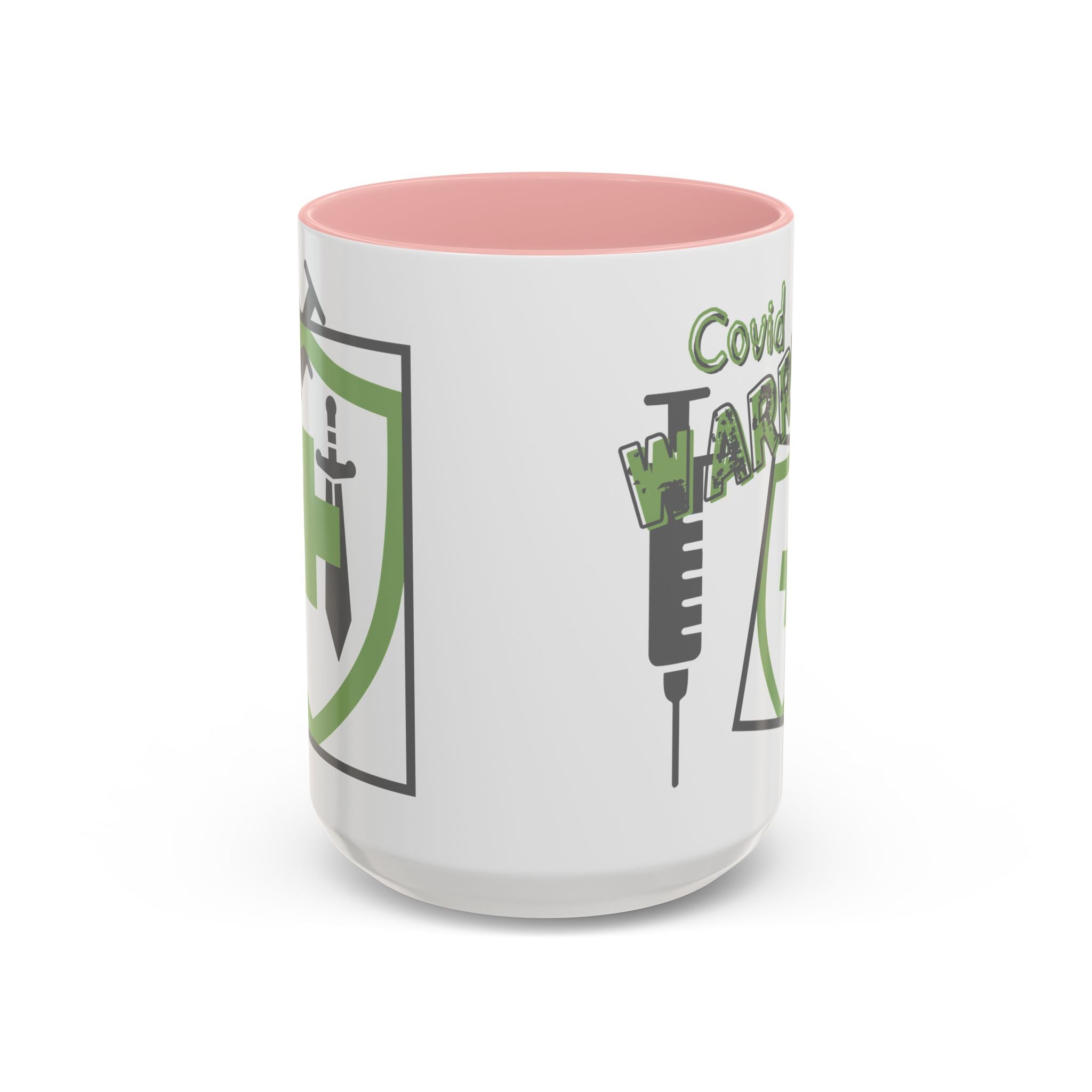 COVID Warrior Coffee Mug |Medical Staff Accent Mug 11/15 oz | Hospital Work Cup |