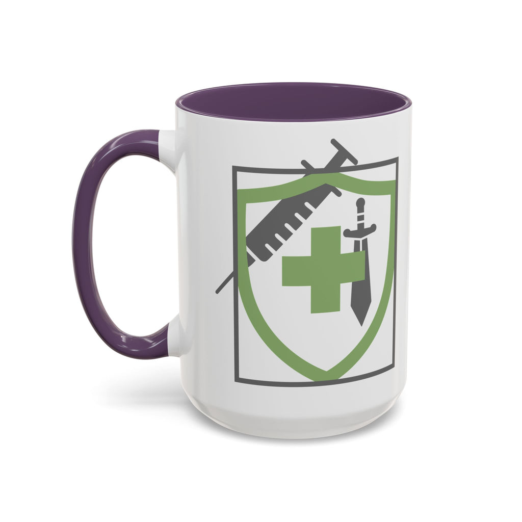 COVID Warrior Coffee Mug |Medical Staff Accent Mug 11/15 oz | Hospital Work Cup |