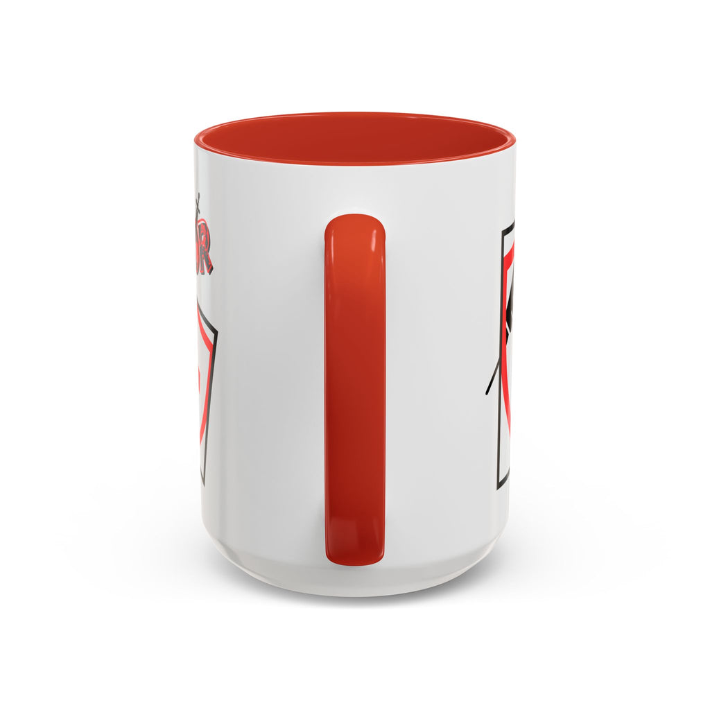 COVID Warrior Coffee Mug(Red|Black) | Vaccine Shield Accent Mug 11/15oz| Medical Staff Work Mug |