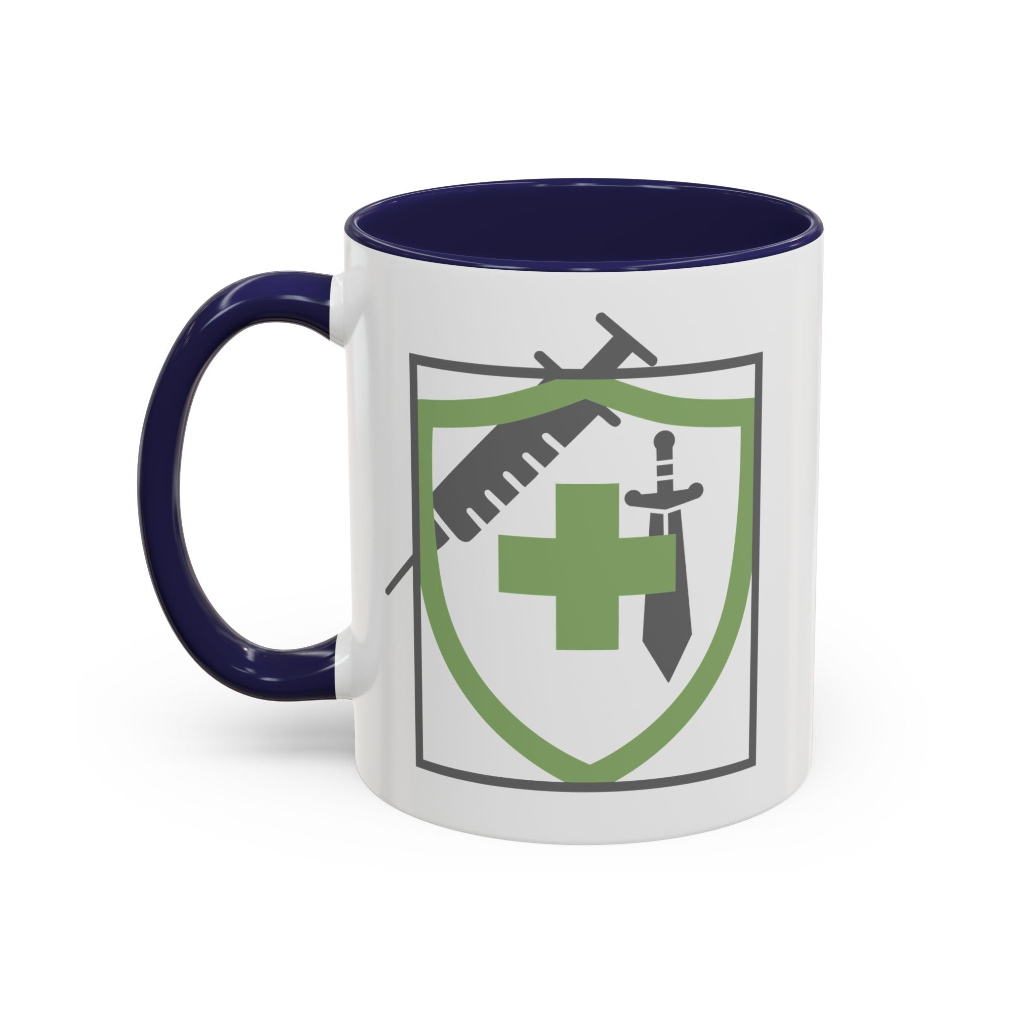 COVID Warrior Coffee Mug |Medical Staff Accent Mug 11/15 oz | Hospital Work Cup |