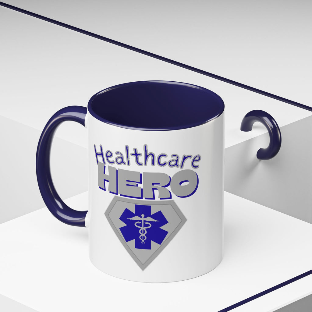 Healthcare Hero Coffee Mug | EMS Accent Mug (11/15oz)| Work Mug For Medical Workers|