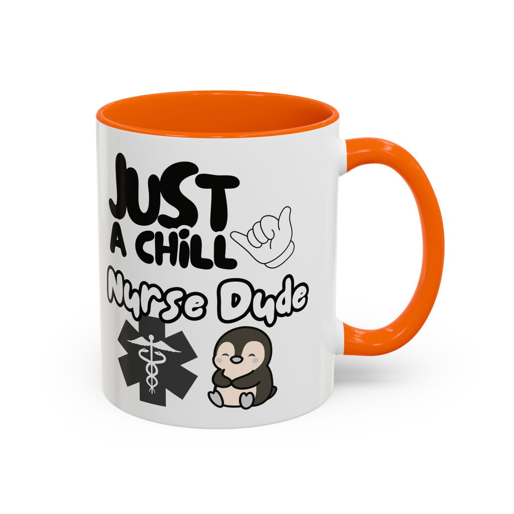 Chill Nurse Dude Insulated Medical Travel Mug 11/15oz(Black|White)Travel Mug For Medical Professionals| Healthcare Travel Cup For Men|