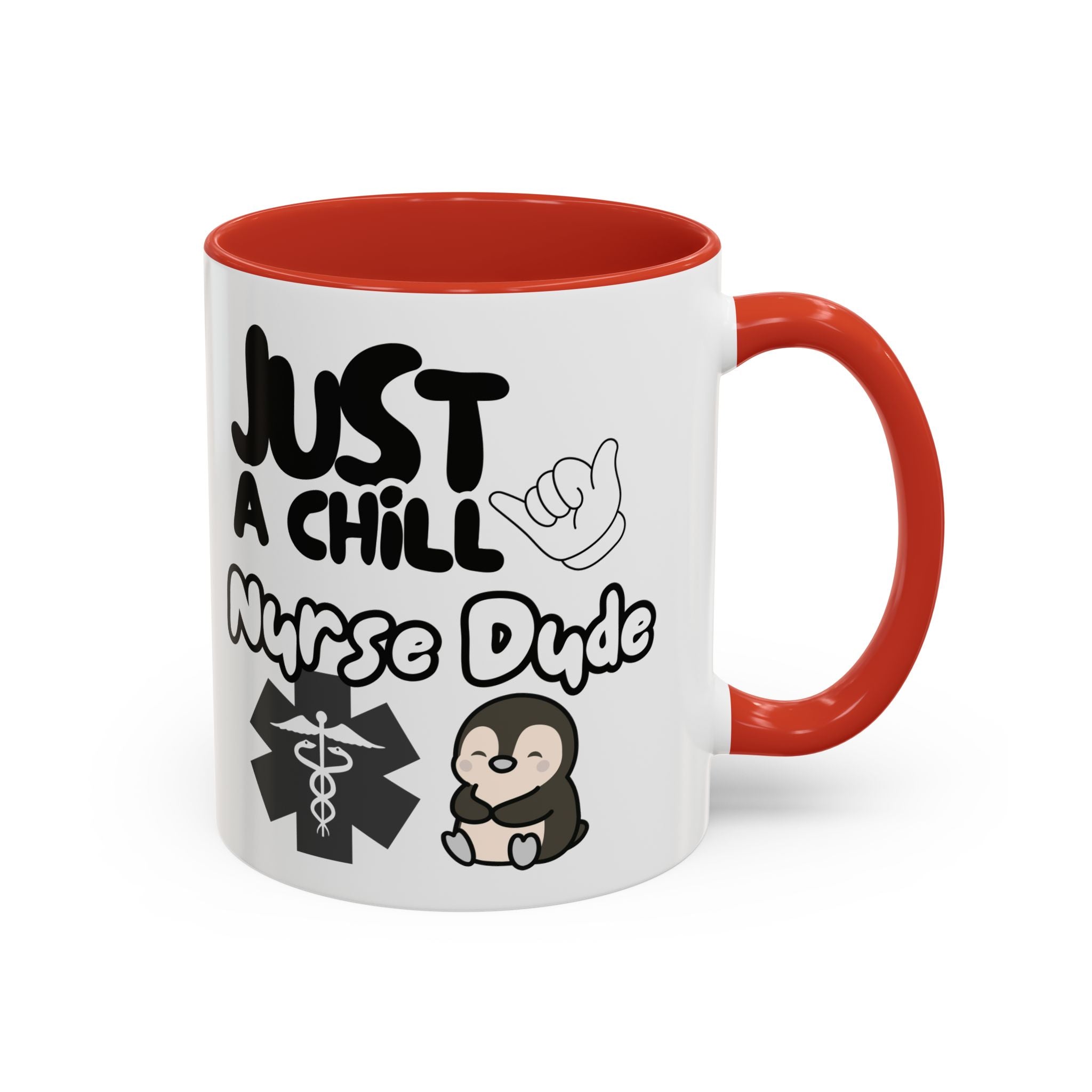 Chill Nurse Dude Insulated Medical Travel Mug 11/15oz(Black|White)Travel Mug For Medical Professionals| Healthcare Travel Cup For Men|