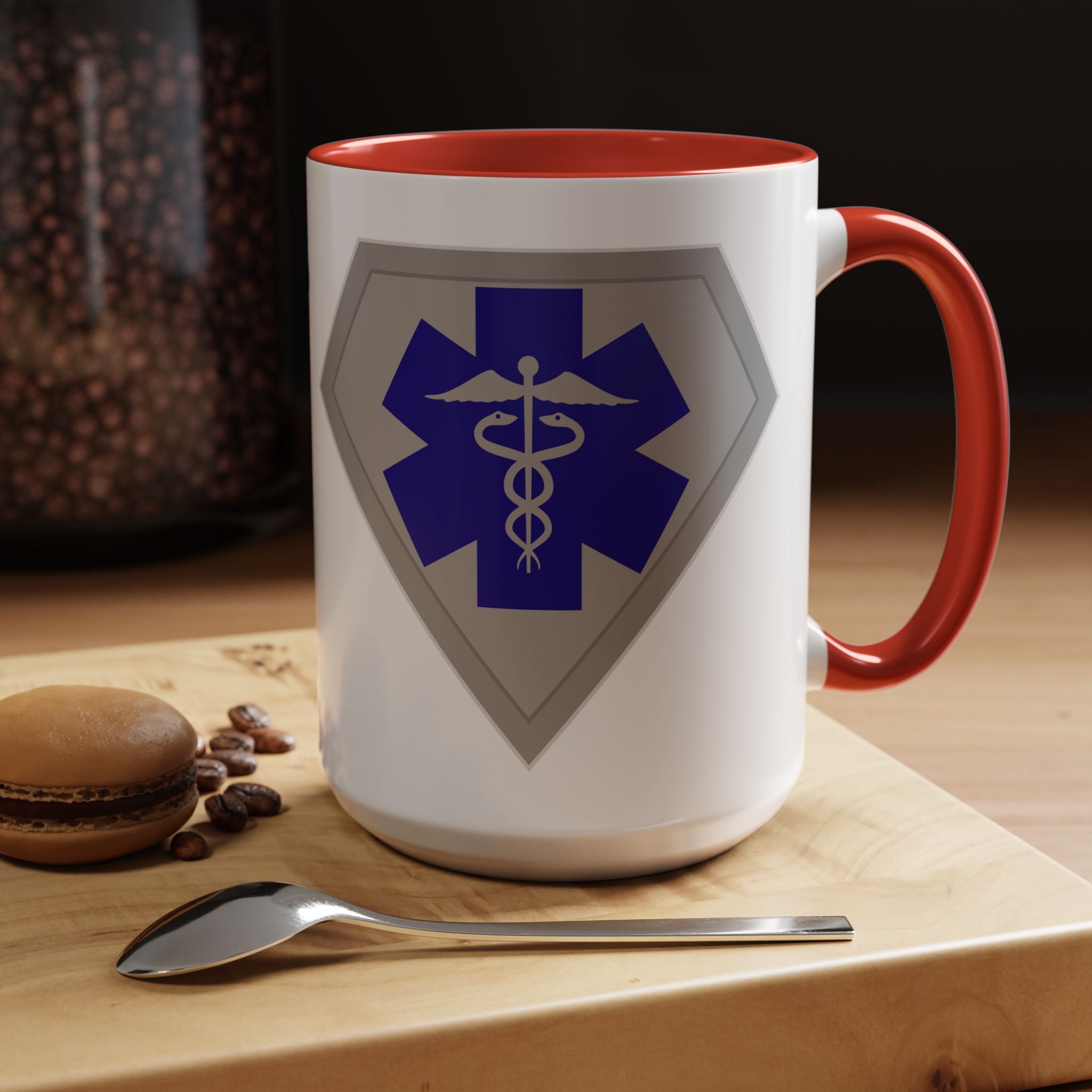 Healthcare Hero Coffee Mug | EMS Accent Mug (11/15oz)| Work Mug For Medical Workers|