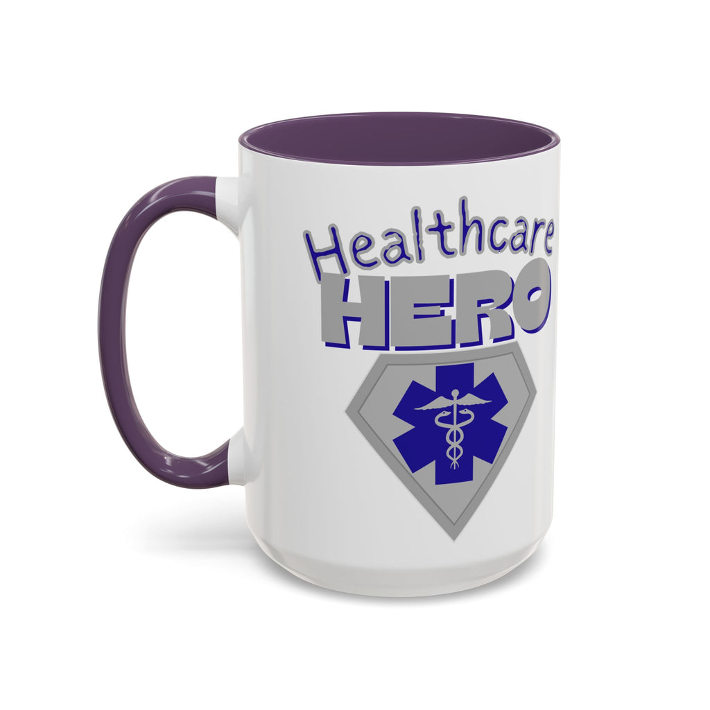 Healthcare Hero Coffee Mug | EMS Accent Mug (11/15oz)| Work Mug For Medical Workers|