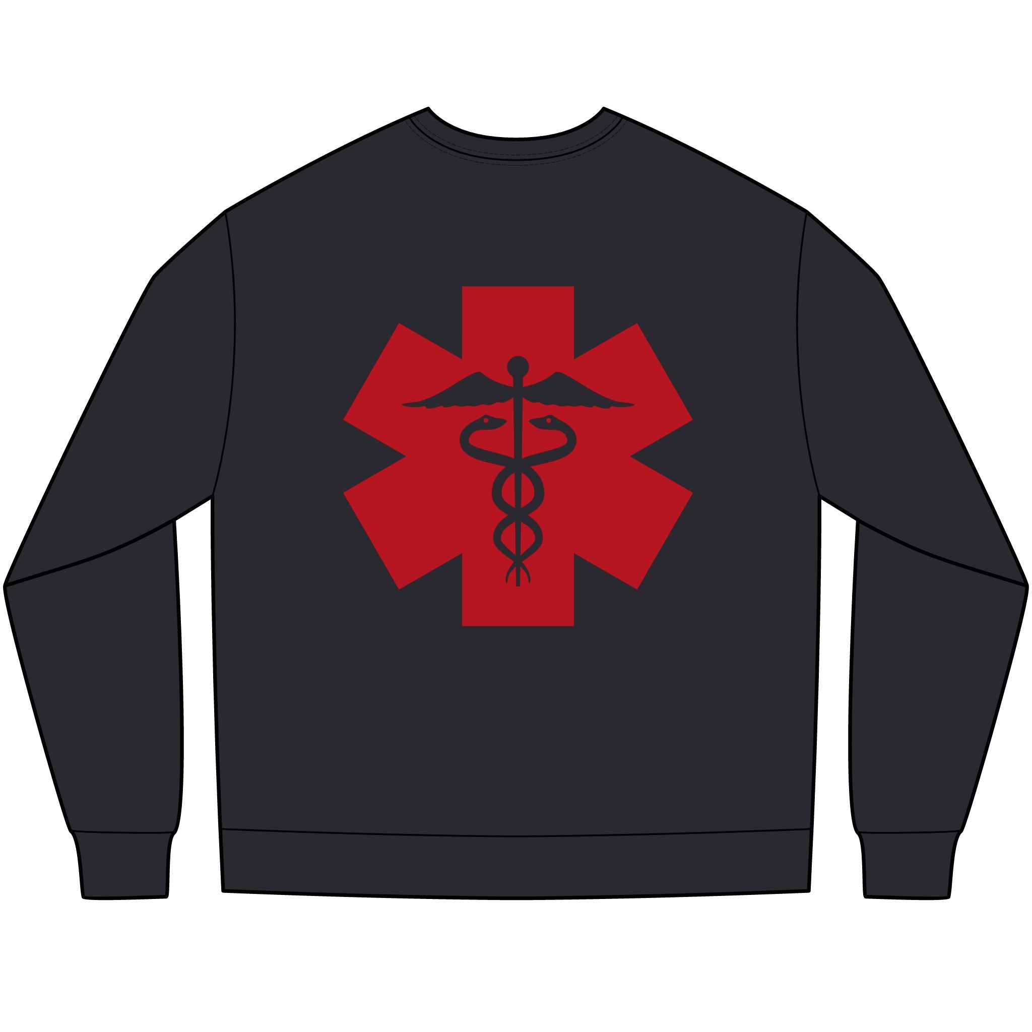 Foxy Nurse Long Sleeve Tee(Red) | Cute Medical Nurse Shirt | Funny Nurse Shirt | Animal Lovers Medical Shirt |