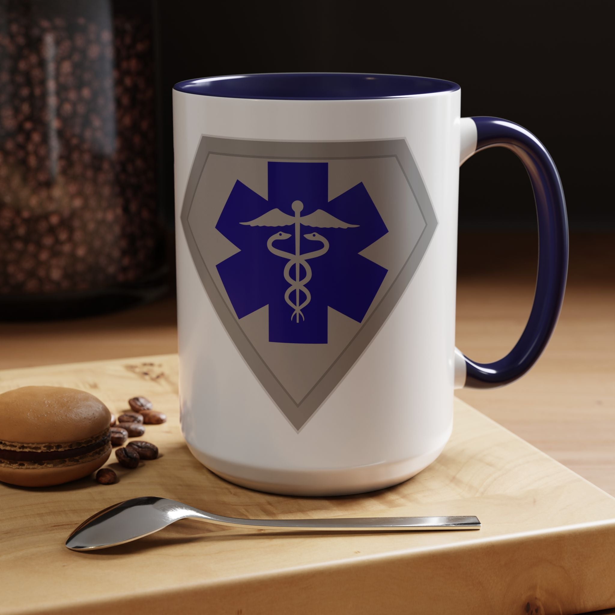 Healthcare Hero Coffee Mug | EMS Accent Mug (11/15oz)| Work Mug For Medical Workers|