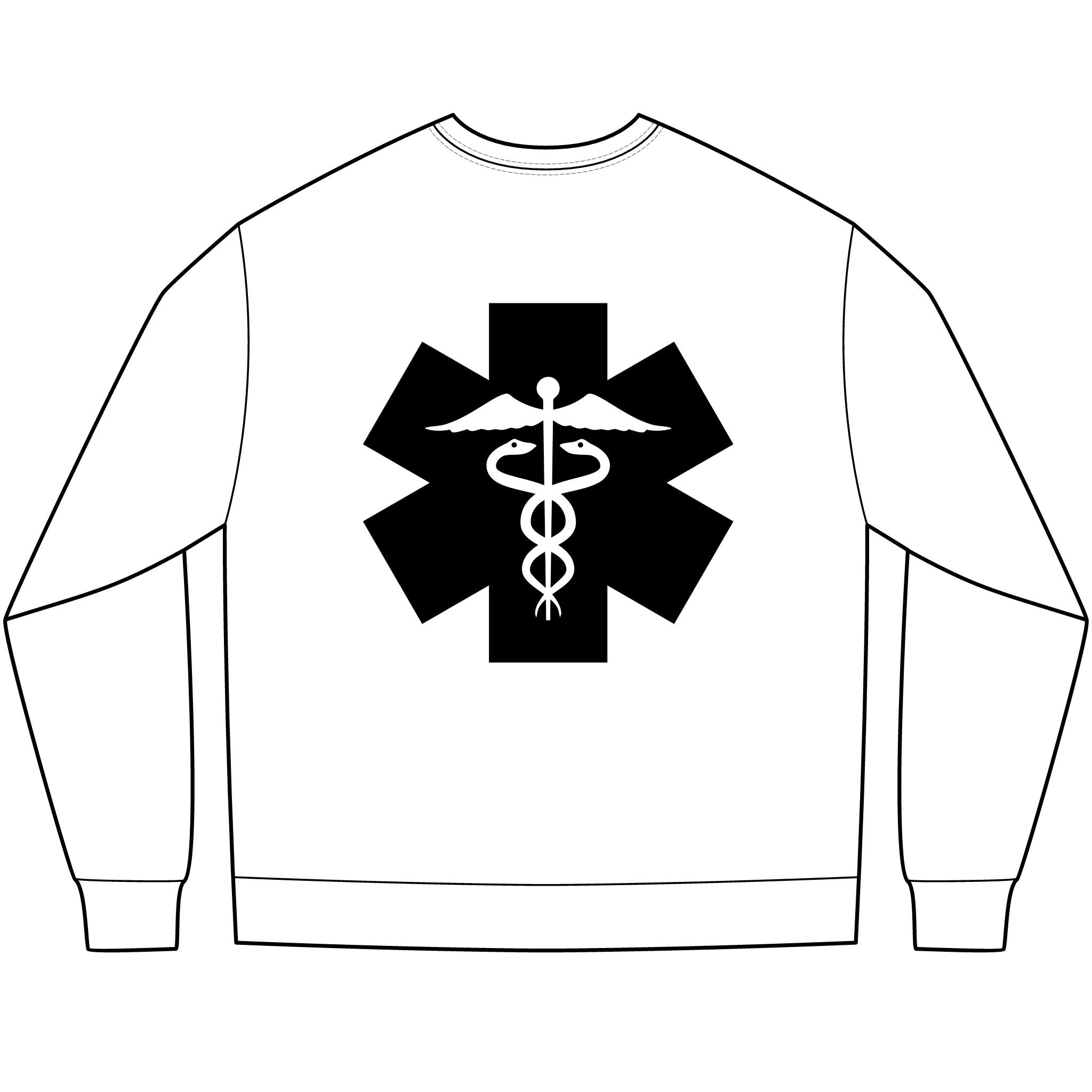 Foxy Nurse Long Sleeve Tee(Red|Black) | Cute Medical Nurse Shirt | Funny Nurse Shirt | Animal Lovers Medical Shirt |