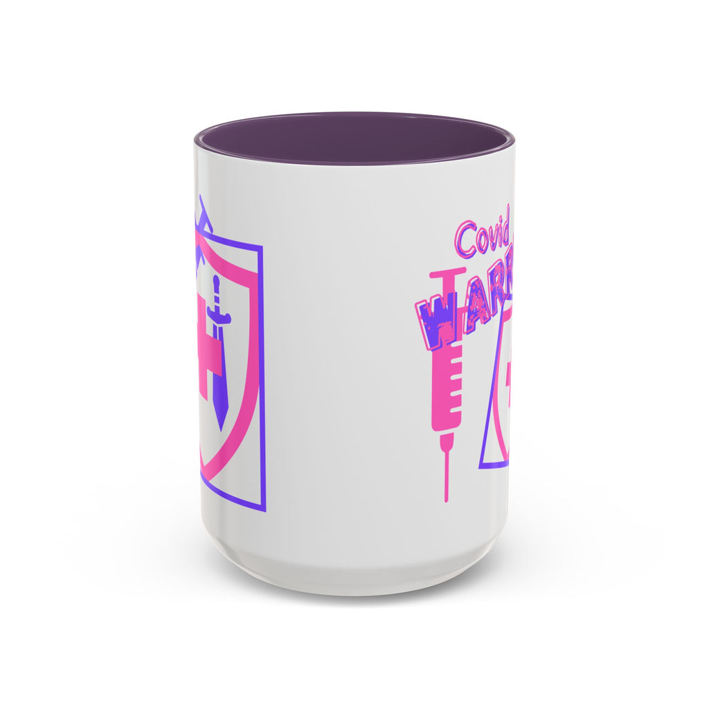 COVID Warrior Coffee Mug |  Accent Mug For Medical Staff | Work Cup for Nurses| Medical Work Mug |