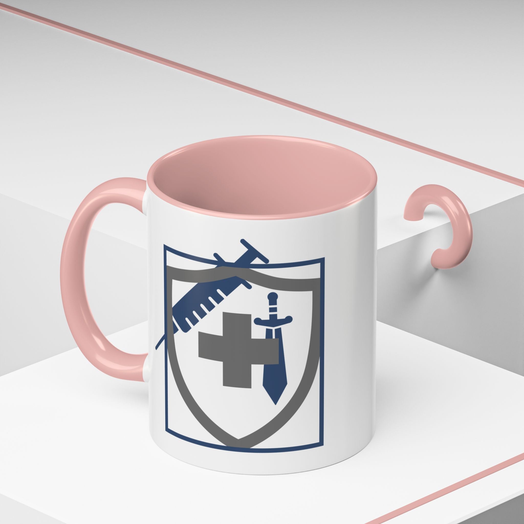 COVID Warrior Coffee Mug | Medical Staff Accent Mug 11/15oz | Work Cup For Frontline Workers |