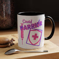 COVID Warrior Coffee Mug |  Accent Mug For Medical Staff | Work Cup for Nurses| Medical Work Mug |