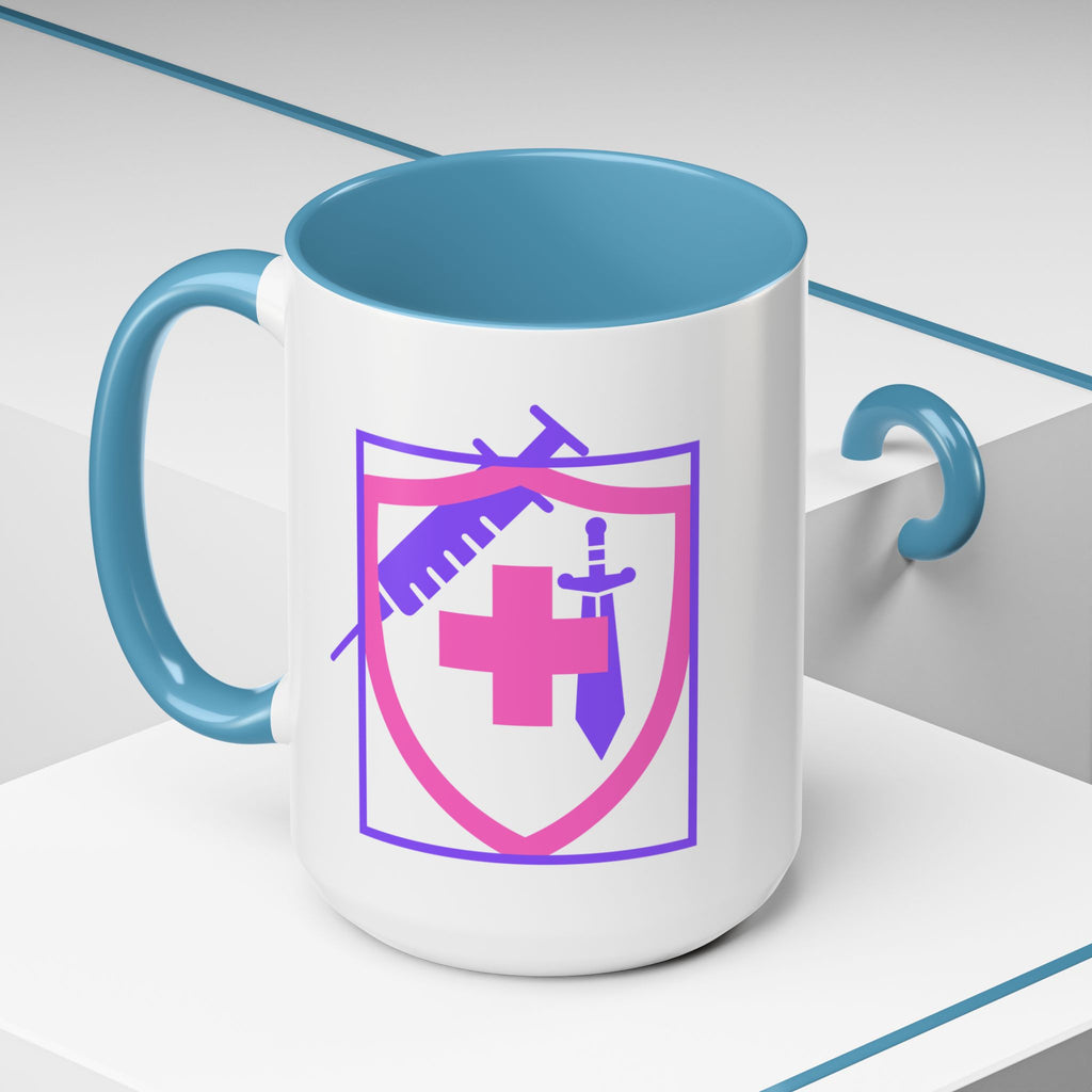 COVID Warrior Coffee Mug |  Accent Mug For Medical Staff | Work Cup for Nurses| Medical Work Mug |