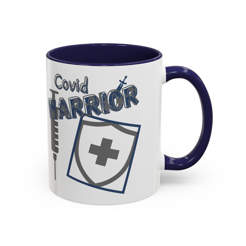 COVID Warrior Coffee Mug | Medical Staff Accent Mug 11/15oz | Work Cup For Frontline Workers |