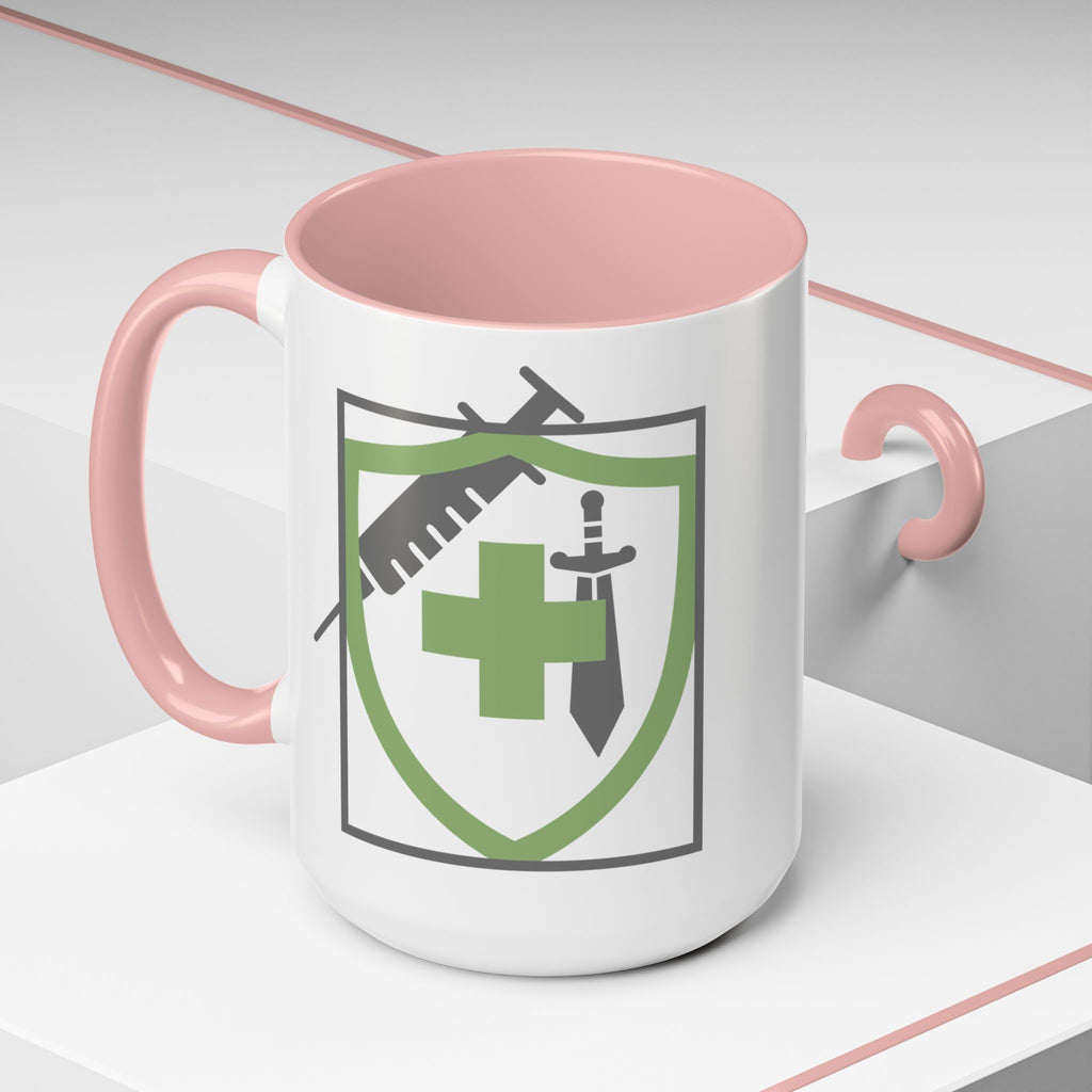 COVID Warrior Coffee Mug |Medical Staff Accent Mug 11/15 oz | Hospital Work Cup |
