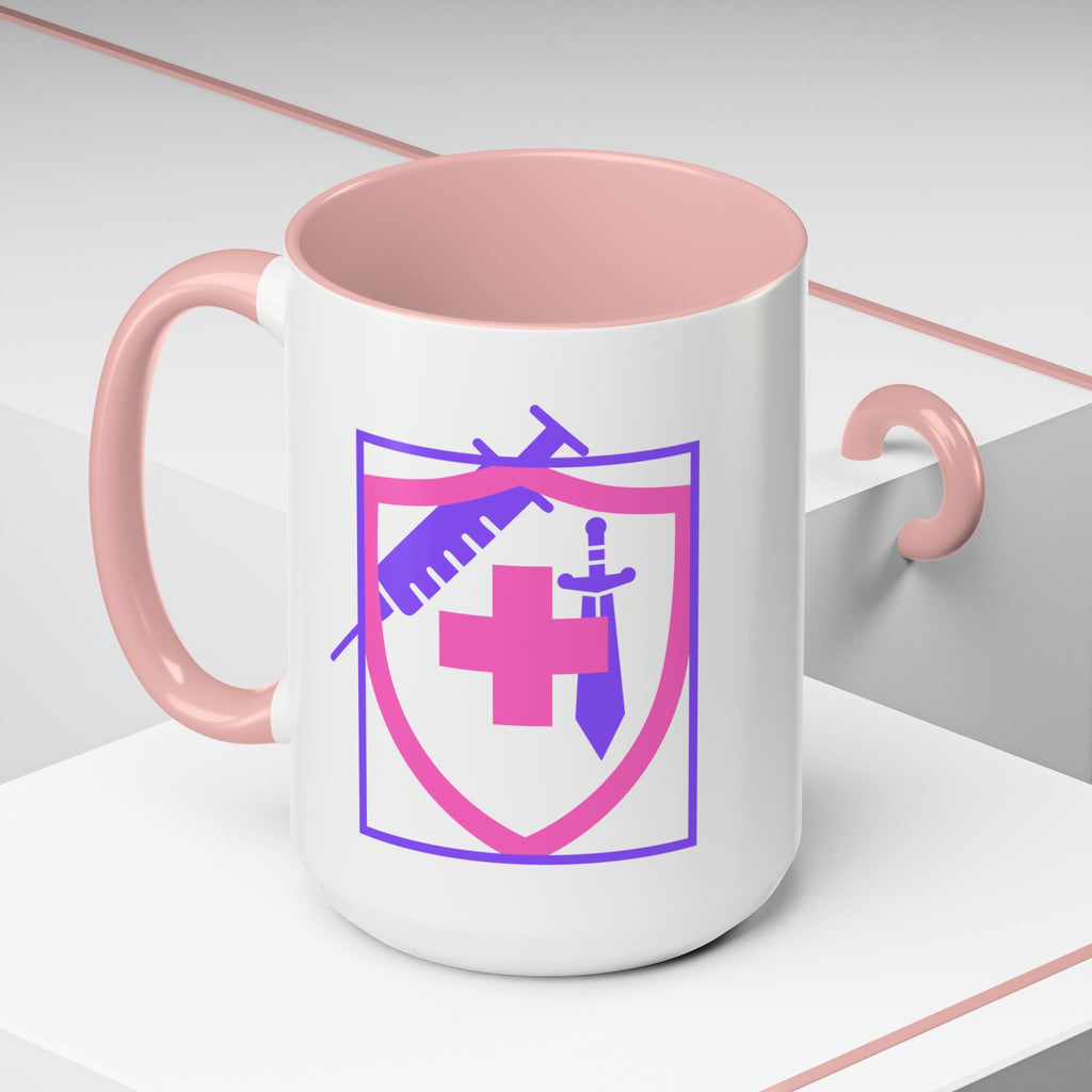 COVID Warrior Coffee Mug |  Accent Mug For Medical Staff | Work Cup for Nurses| Medical Work Mug |